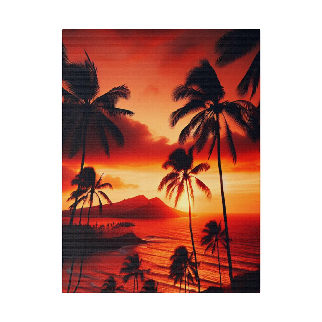 "Hawaiian Bliss Canvas Panorama" - Canvas - The Alice Gallery