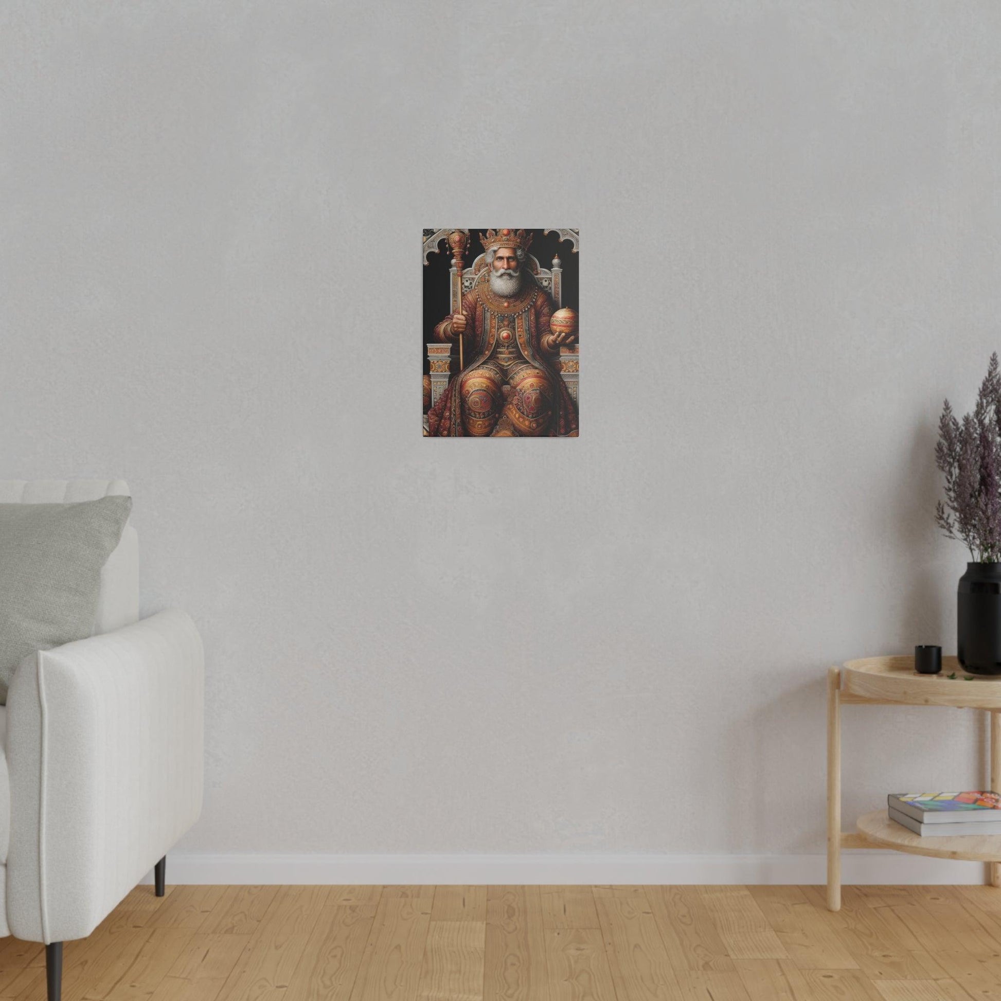 "Royal Flush: Playing Card Inspired Canvas Wall Art" - The Alice Gallery