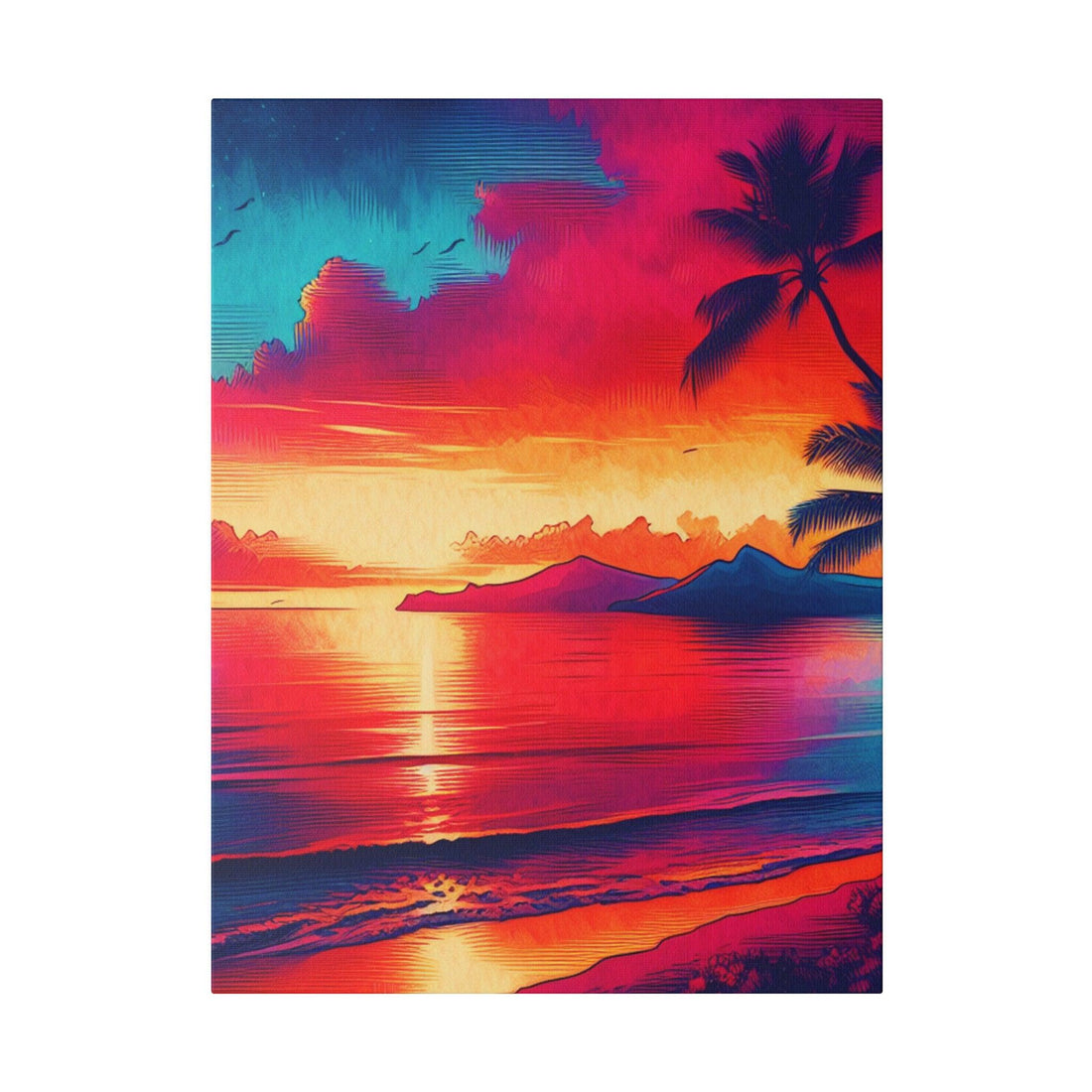 "Hawaii Bliss Escape" Canvas Wall Art - Canvas - The Alice Gallery