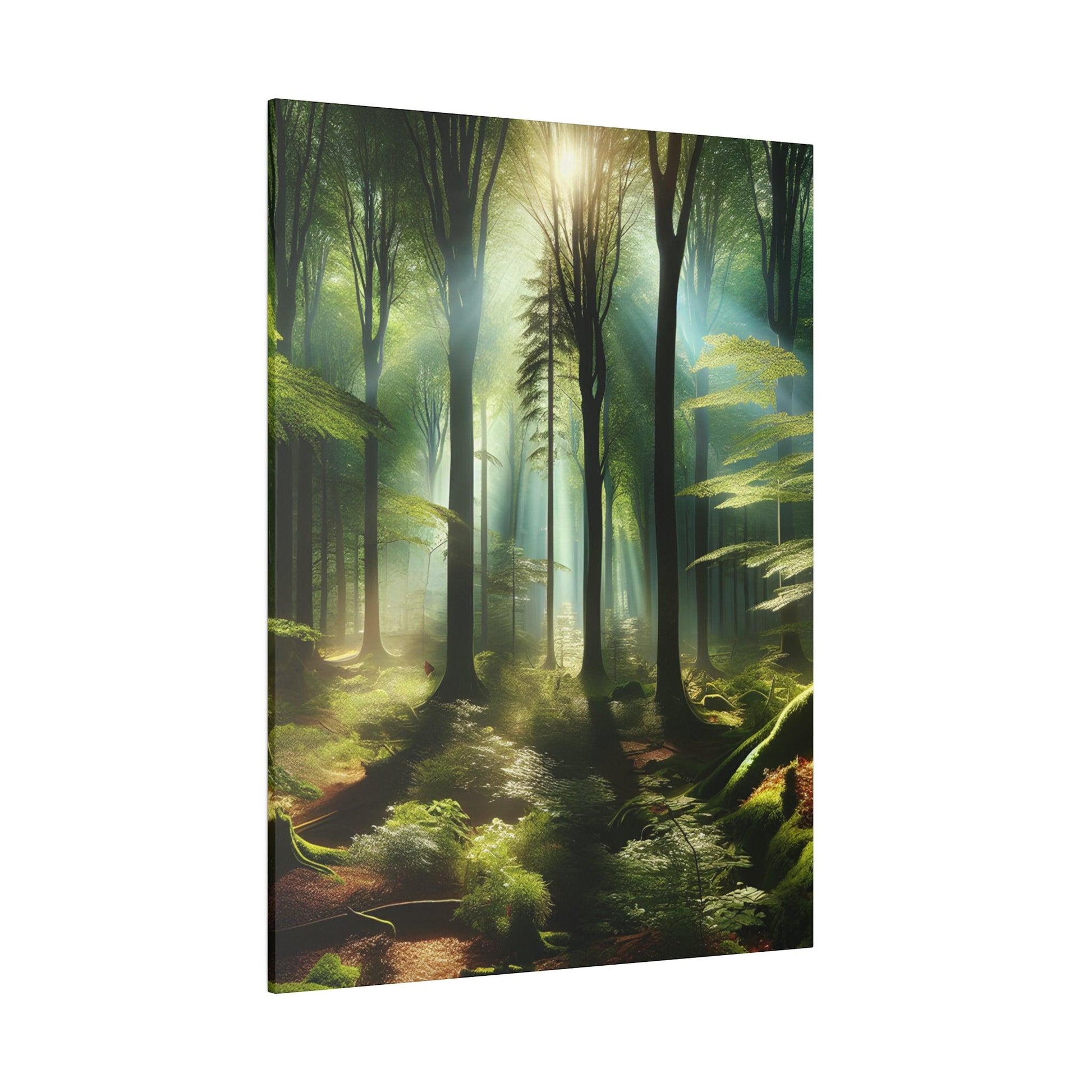 "Whispering Forest Dreamscape Canvas" - The Alice Gallery