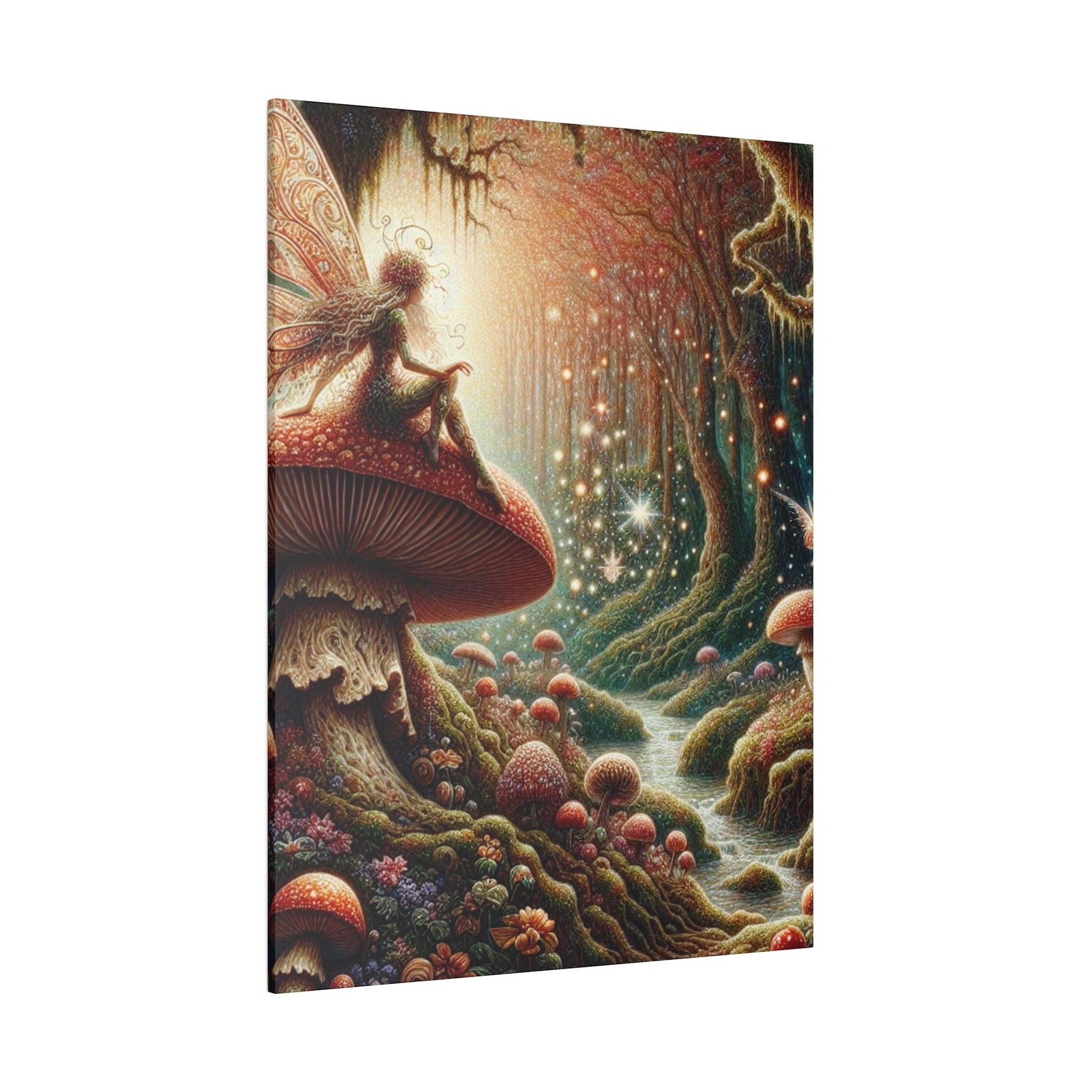"Fairy Whispers: Enchanted Canvas Wall Art" - The Alice Gallery