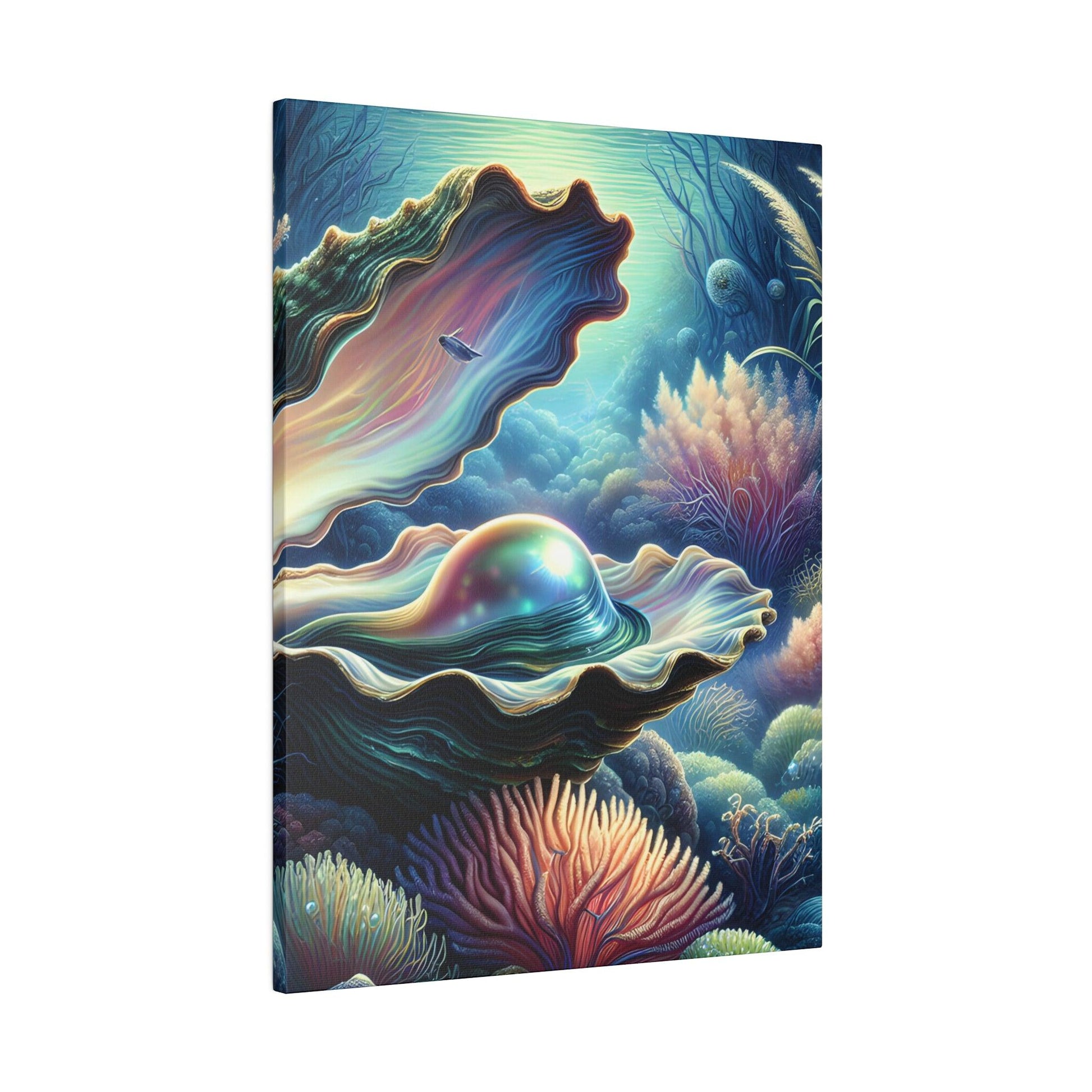 "Oyster Elegance: Premium Canvas Wall Art" - The Alice Gallery