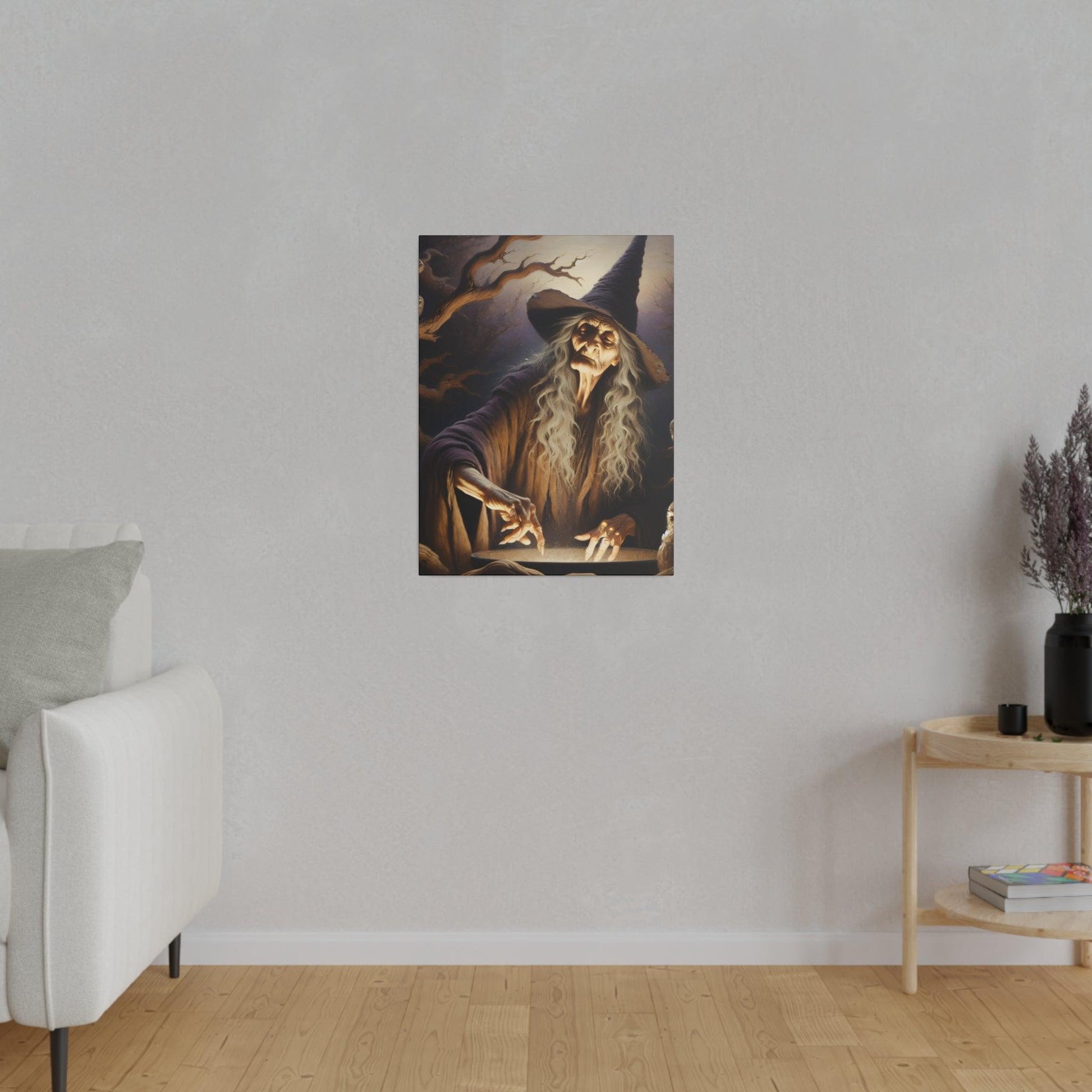 "WitchAura: Enchanting Canvas Wall Art" - The Alice Gallery