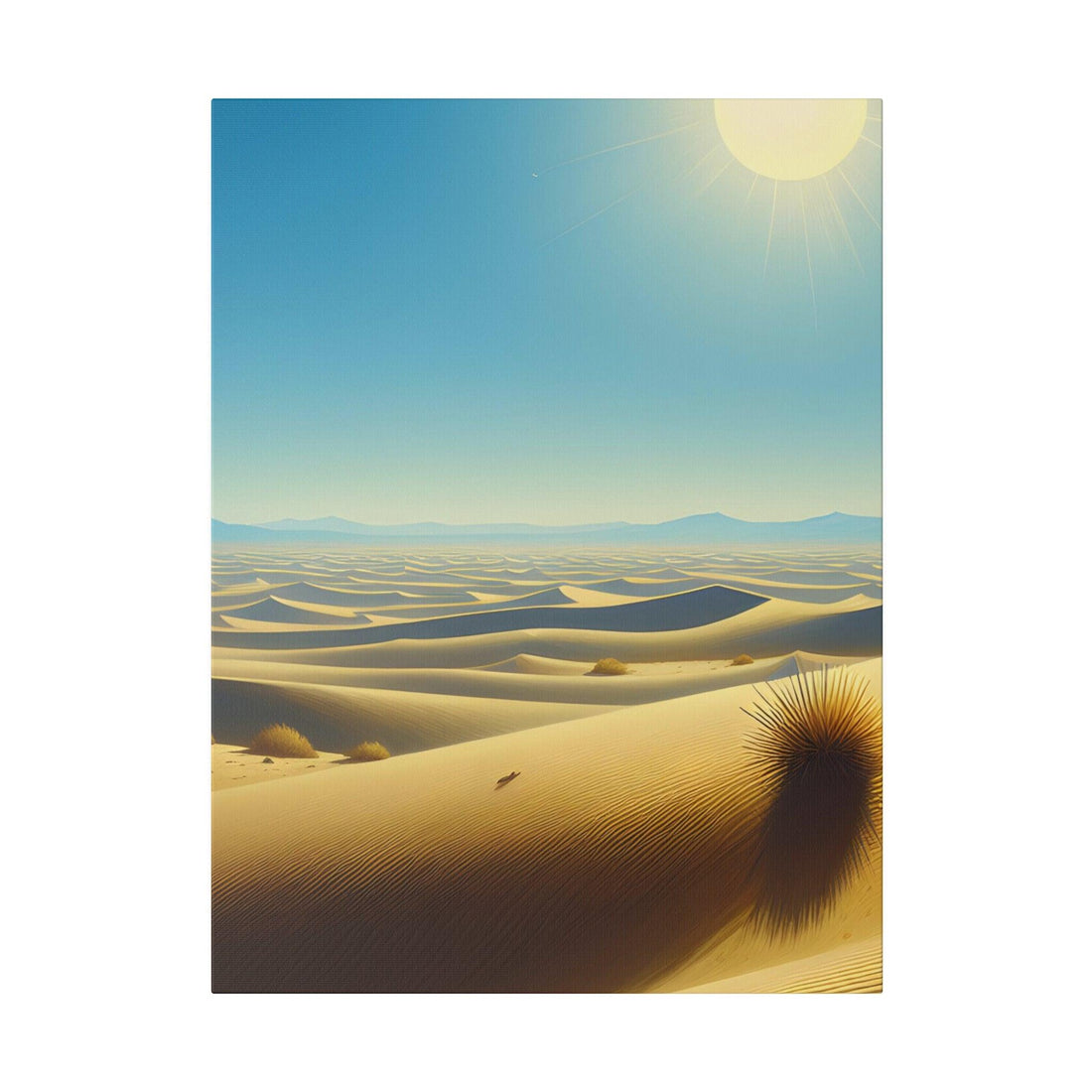 "Desert Mirage: Stunning Canvas Wall Art" - The Alice Gallery