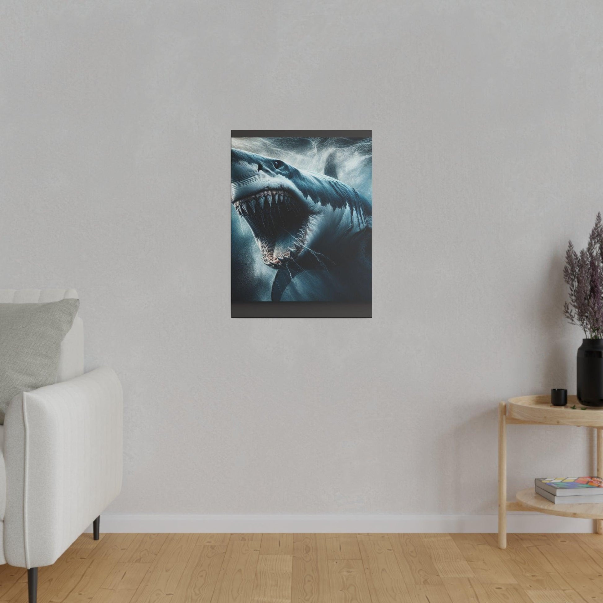 "Shark Enchantment Canvas Wall Art" - The Alice Gallery