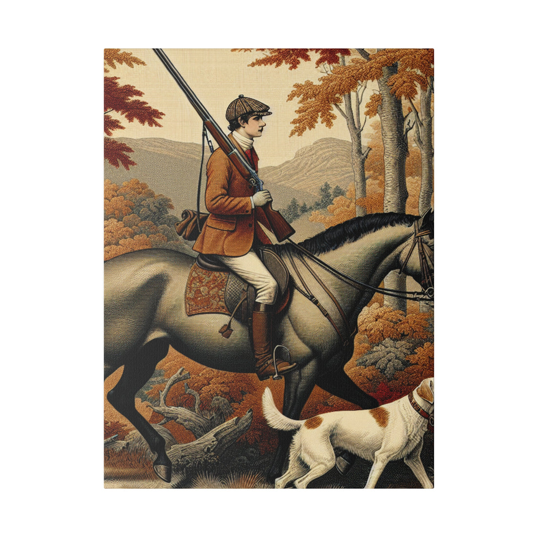 "Wild Pursuits: Hunting Inspired Canvas Wall Art"