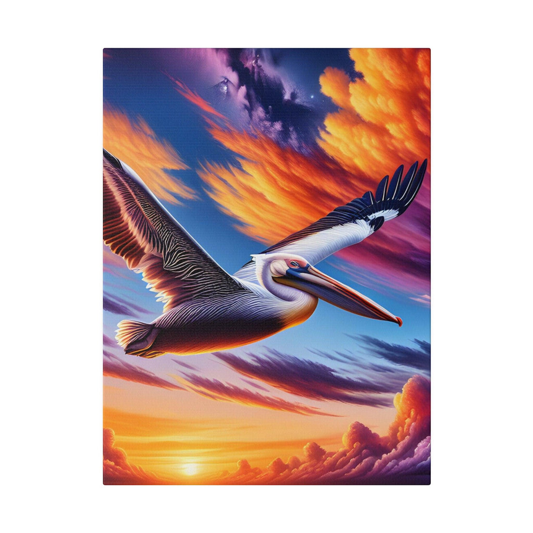 "Pelican Paradise: Captivating Canvas Wall Art" - The Alice Gallery