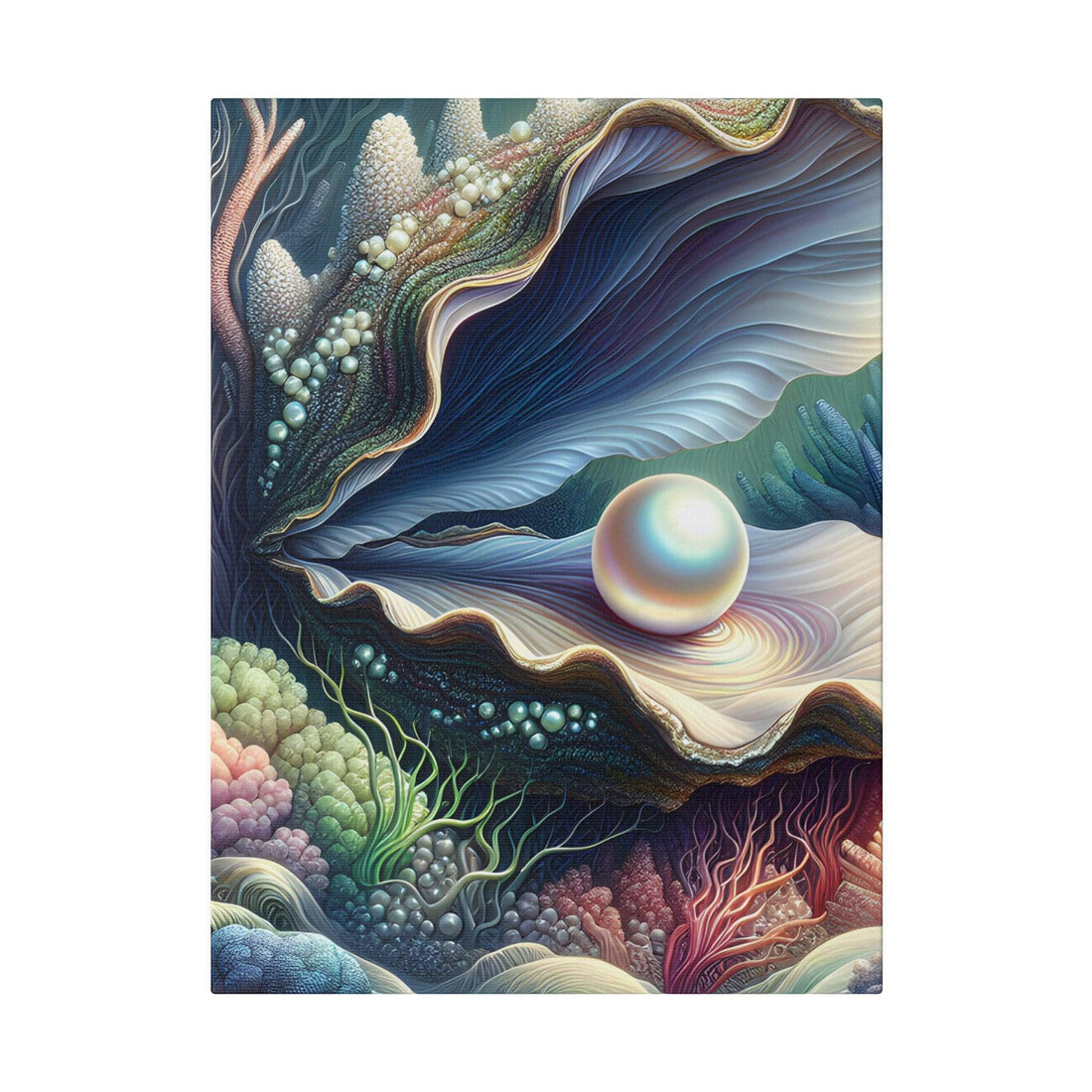 "Oyster Oasis - Canvas Wall Art" - The Alice Gallery