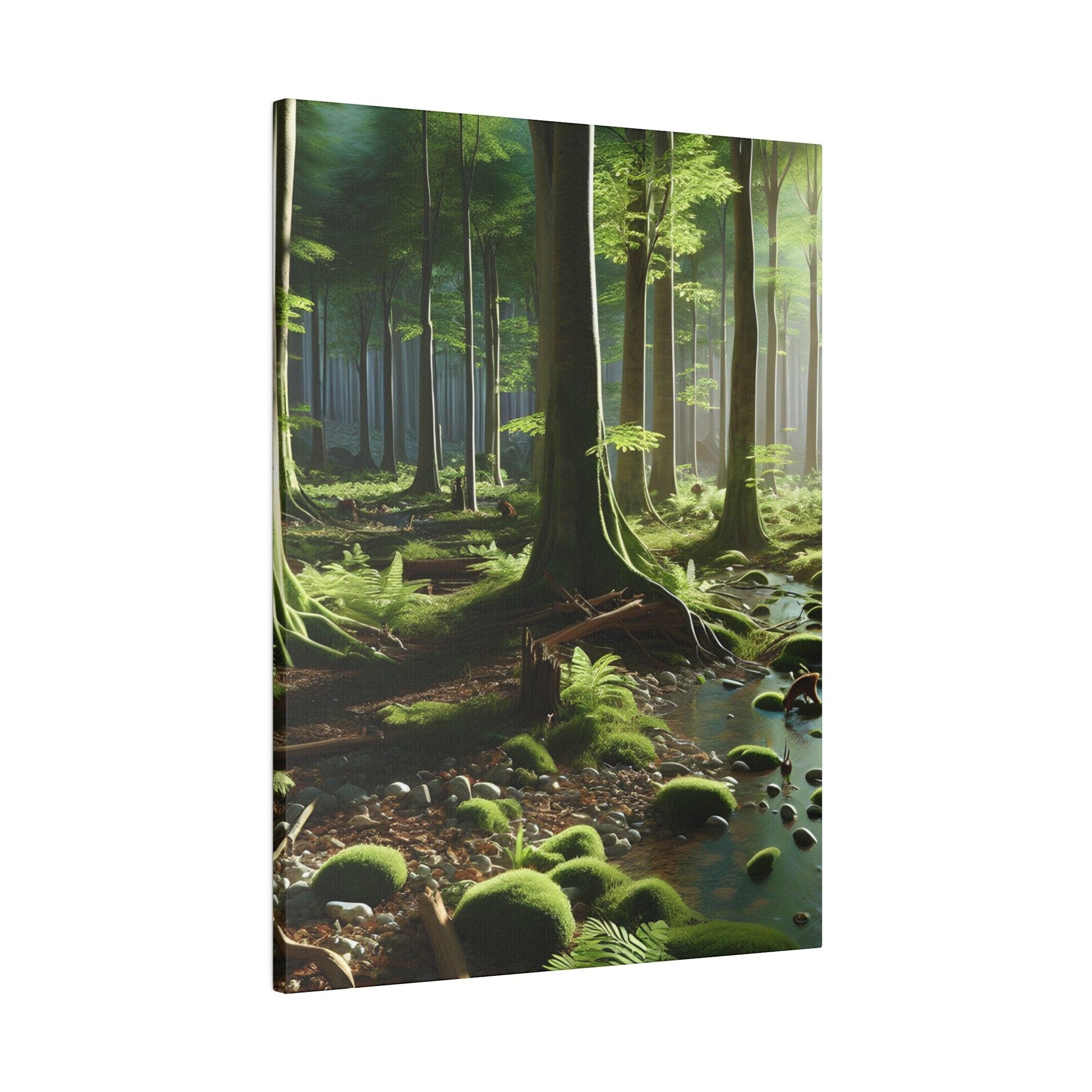 "Enchanted Forest Whisper" Canvas Wall Art - The Alice Gallery