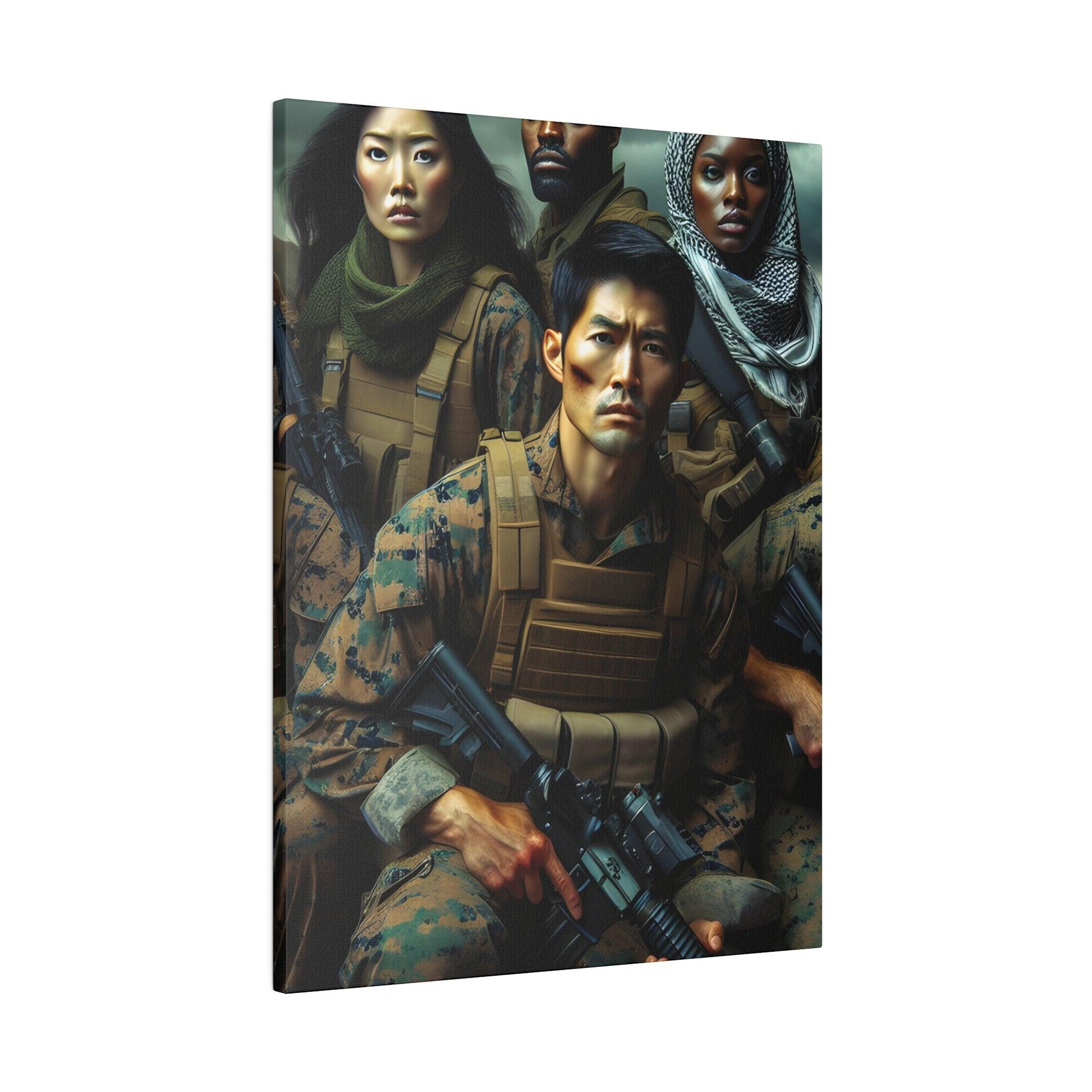 "Valor of the Marine Corp: A Canvas Tribute" - The Alice Gallery