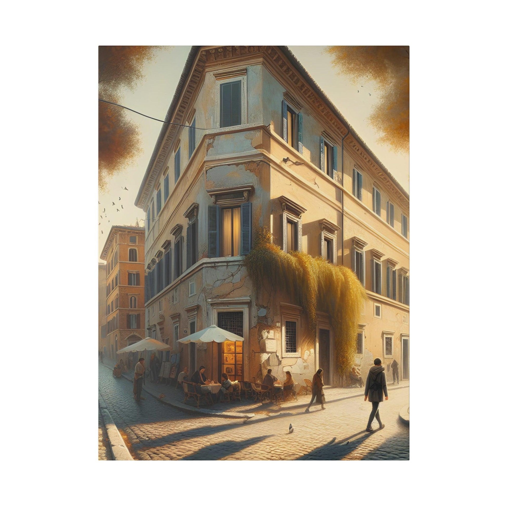 "Rome Emblazoned: Serenity in Canvas" - The Alice Gallery