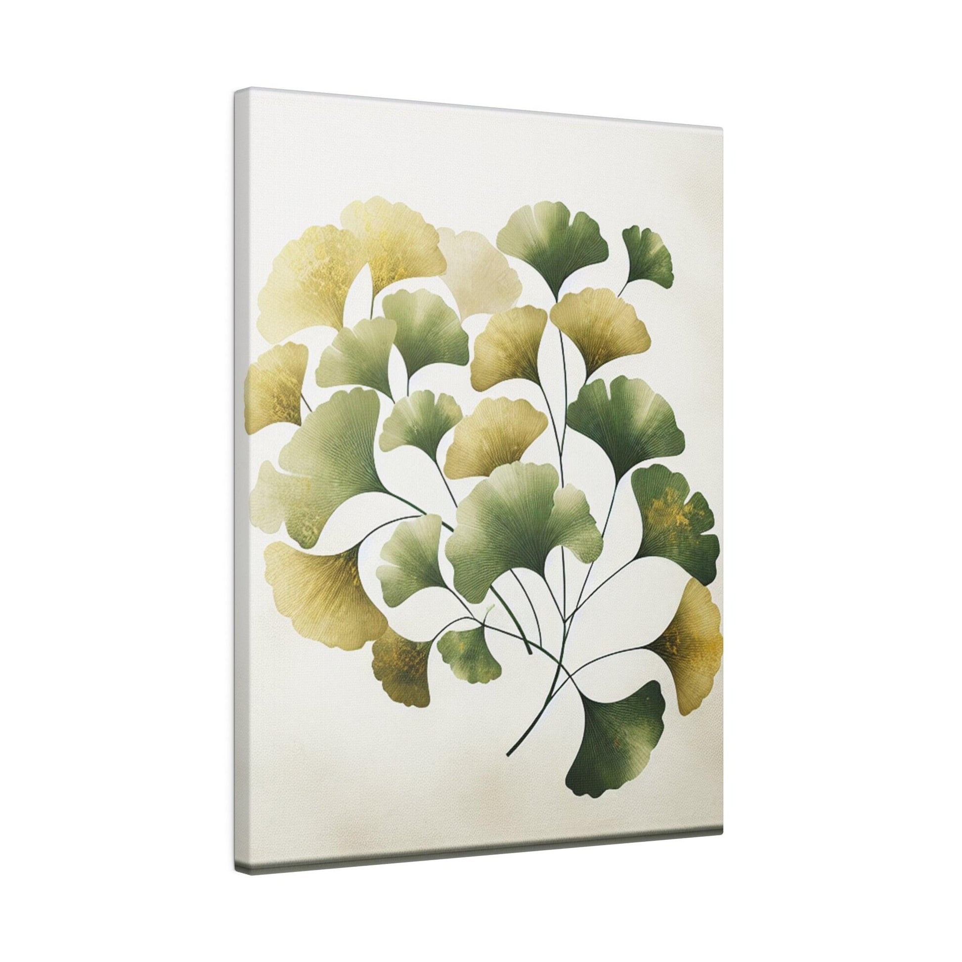 "Gingko Glory: Majestic Canvas Wall Art" - The Alice Gallery