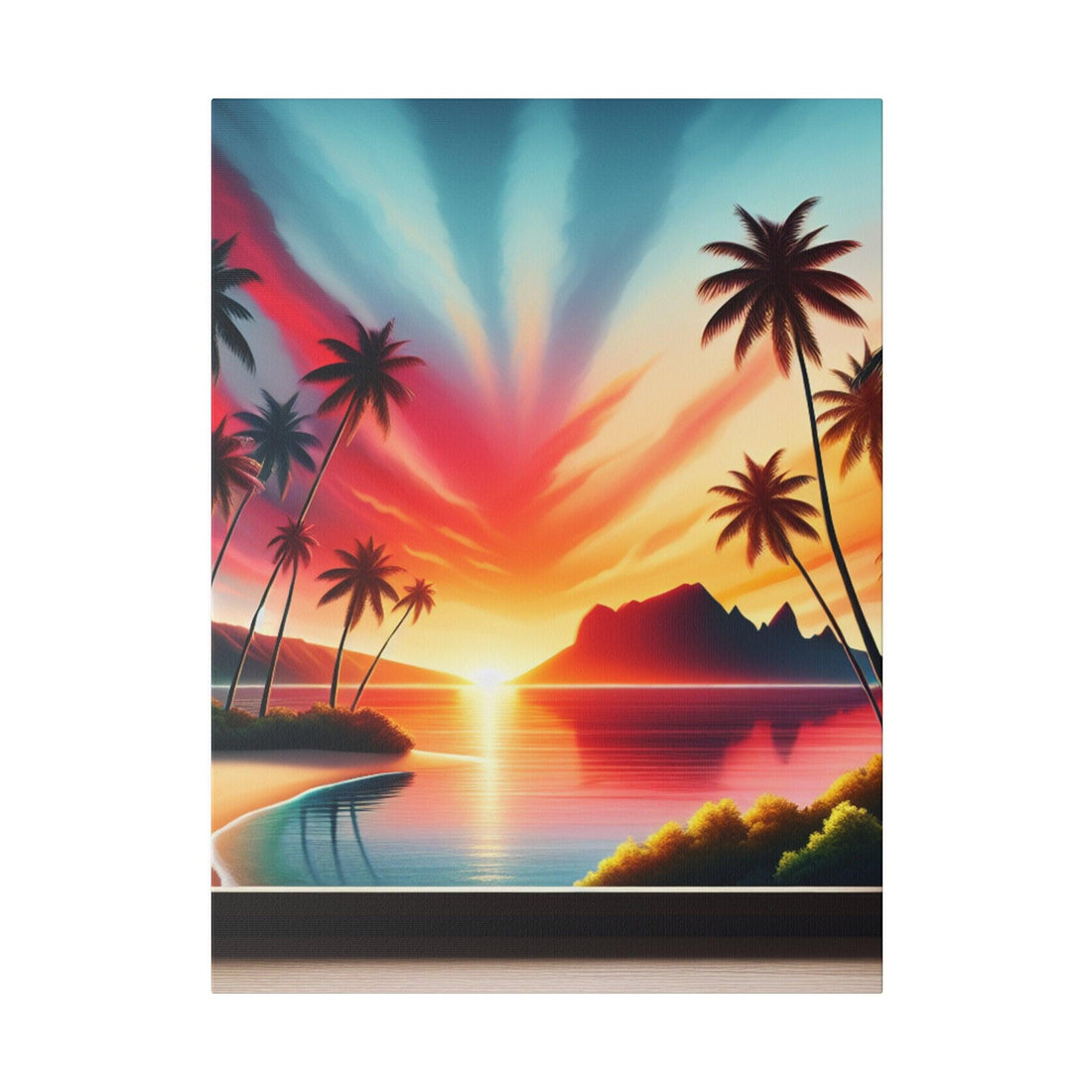 "Hawaii Bliss Embodied: An Ethereal Canvas Wall Art Collection" - Canvas - The Alice Gallery