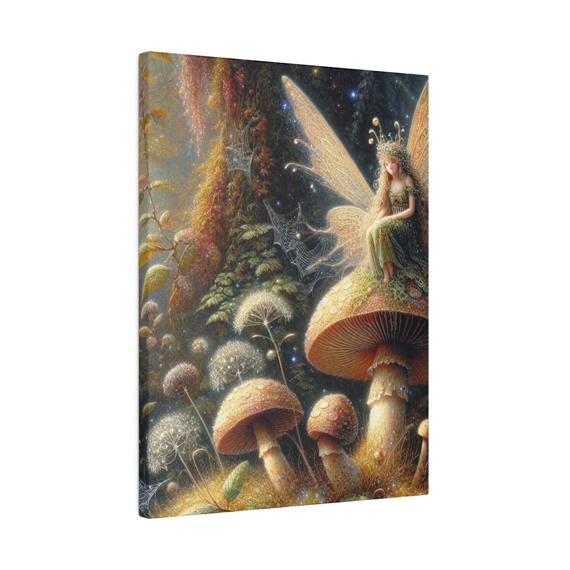 "Enchanted Whisper: Fairy Dreamscapes Canvas Wall Art" - The Alice Gallery