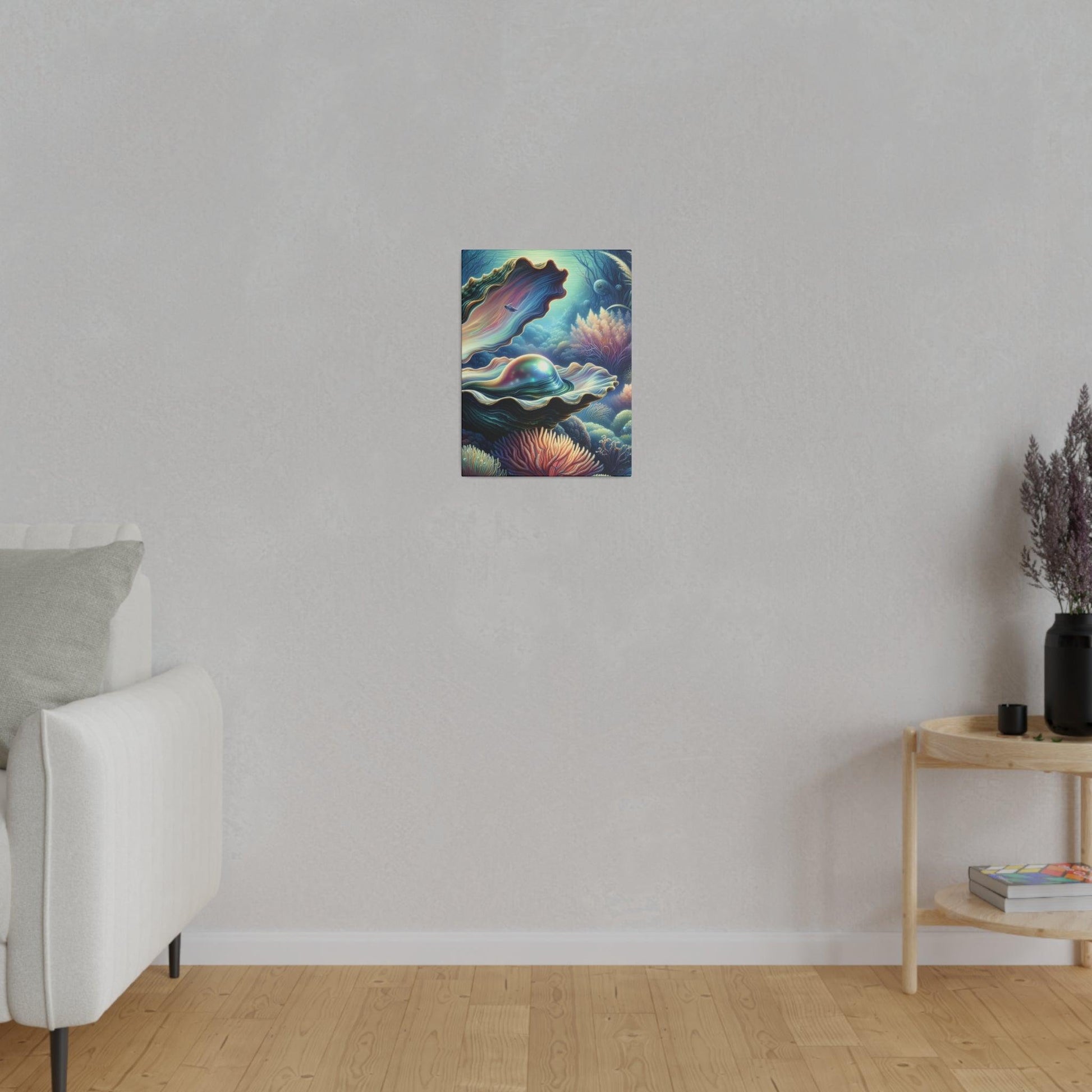 "Oyster Elegance: Premium Canvas Wall Art" - The Alice Gallery