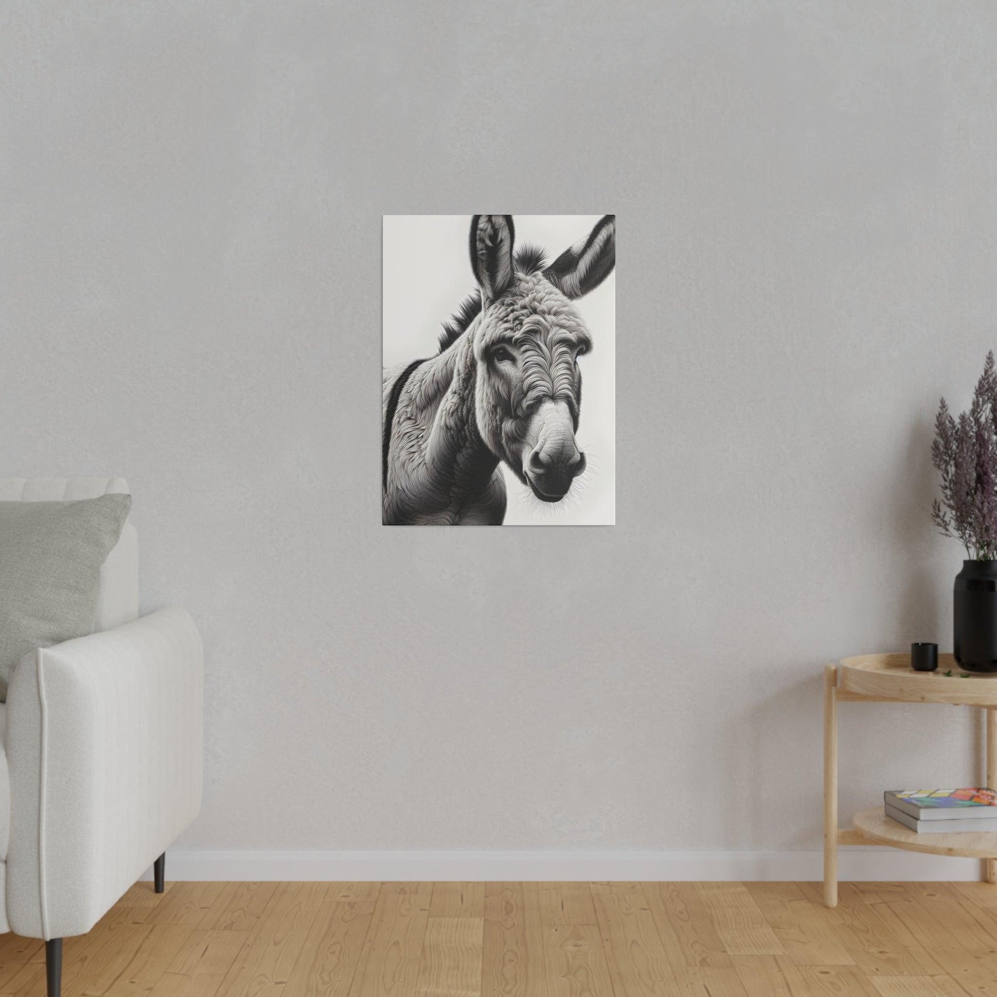 "Whimsical Wonder: The Donkey-inspired Canvas Wall Art Collection" - The Alice Gallery