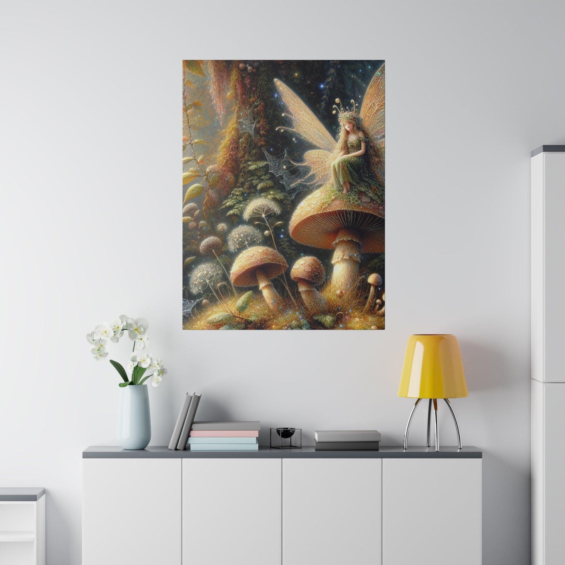 "Enchanted Whisper: Fairy Dreamscapes Canvas Wall Art" - The Alice Gallery