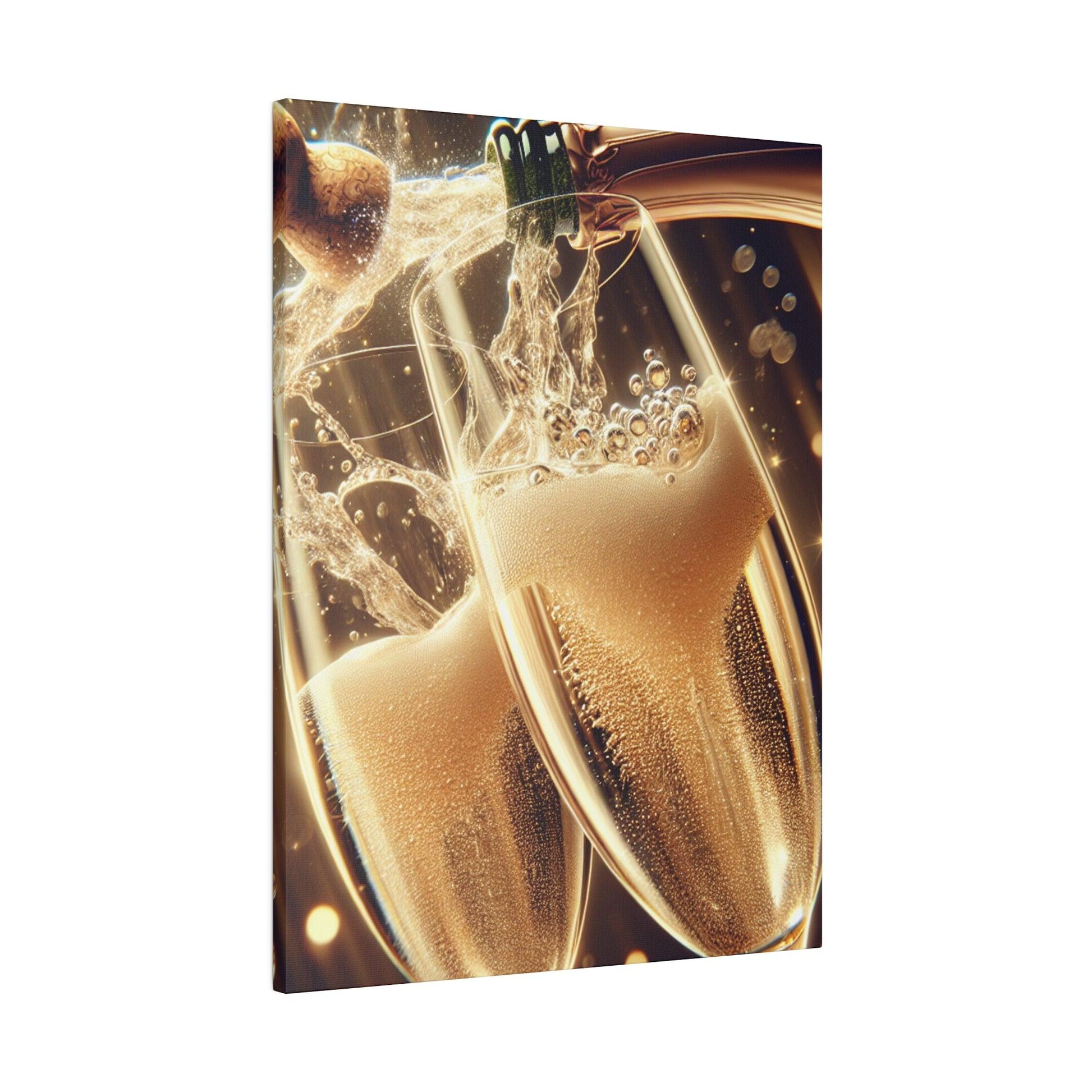 "Champagne Reverie: A Symphony of Bubbly Elation" - The Alice Gallery