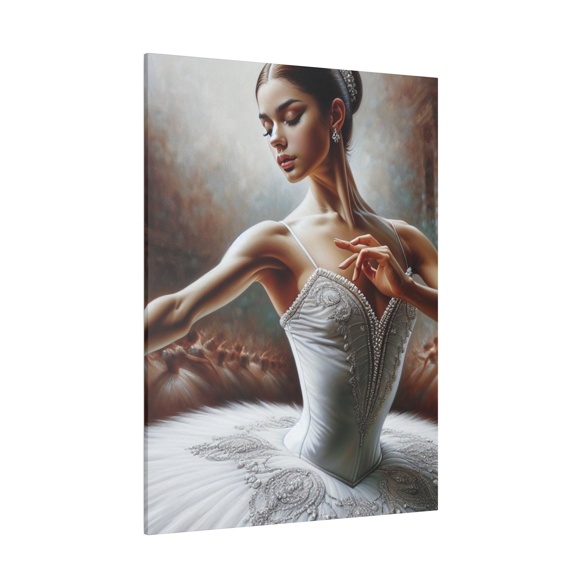 "Ballerina Brilliance: An Enchanting Canvas Wall Art" - The Alice Gallery