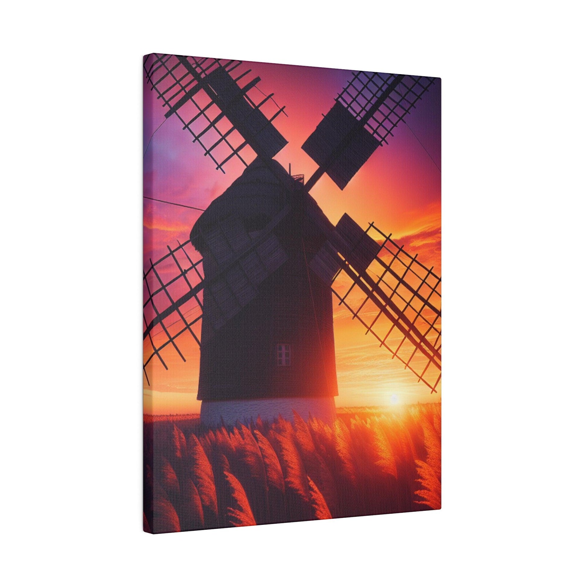 "Windmill Whispers - Canvas Wall Art" - The Alice Gallery