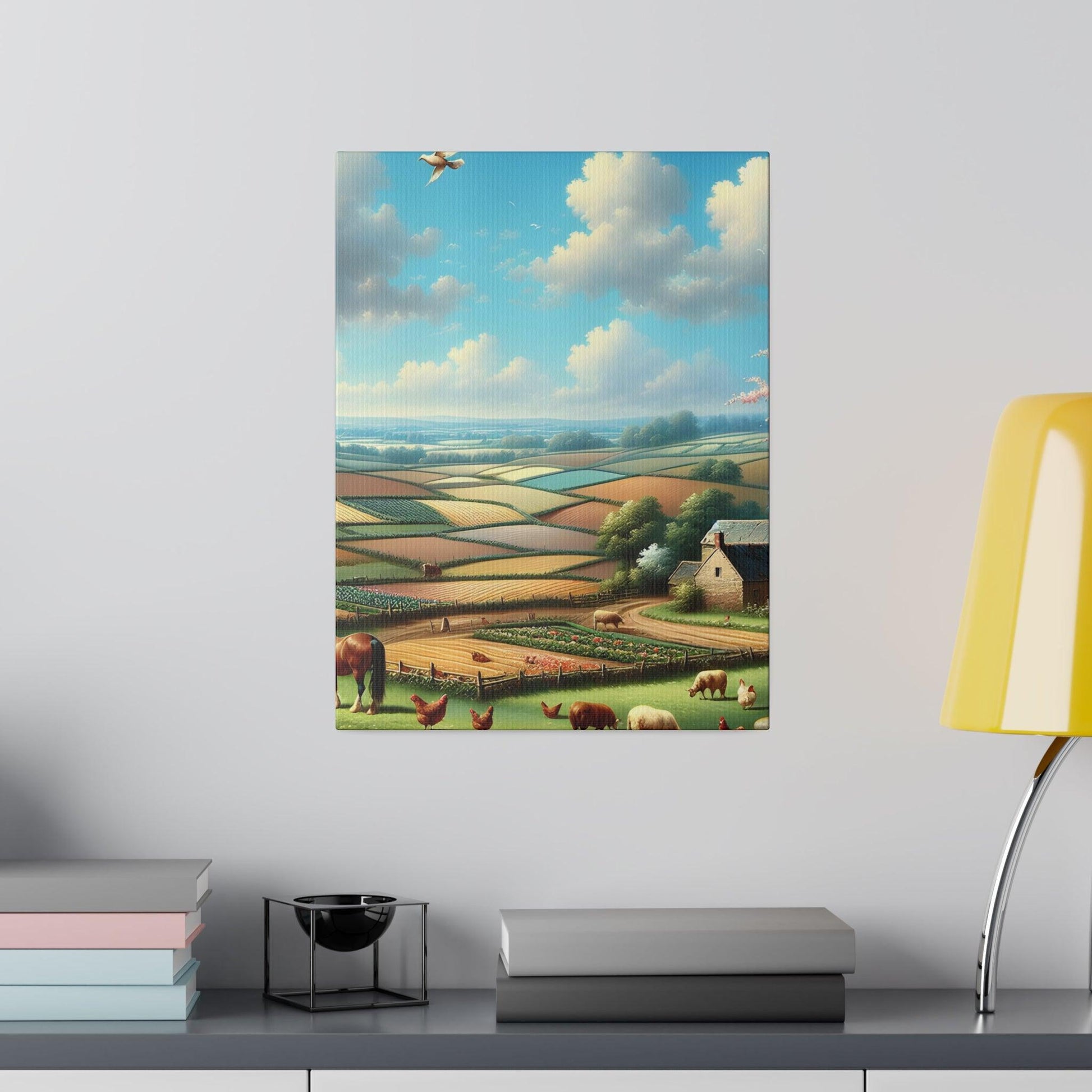 "Farmstead Vignettes" Canvas Wall Art - The Alice Gallery