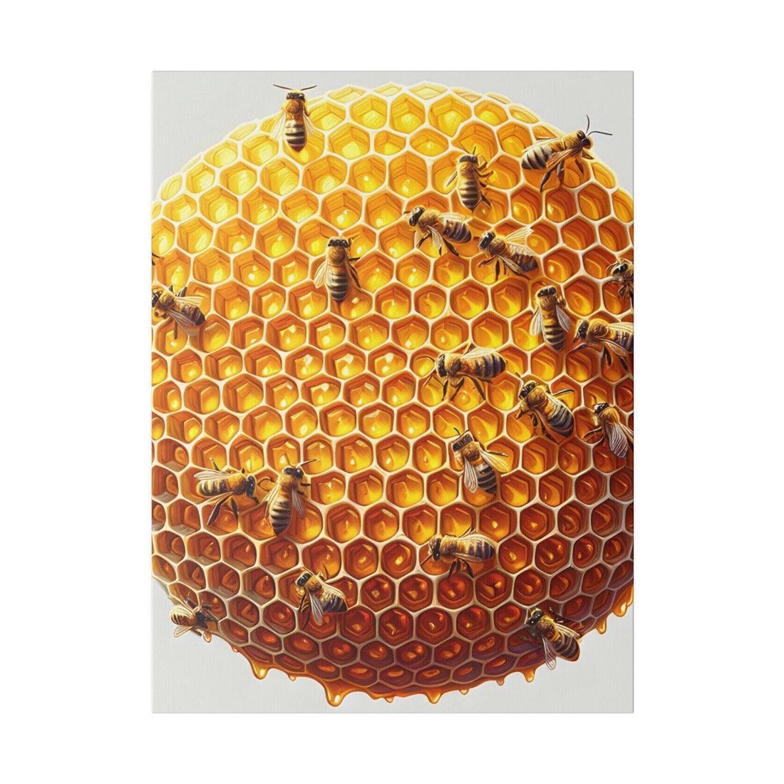 "Honeycomb Harmony: Art on Canvas" - The Alice Gallery