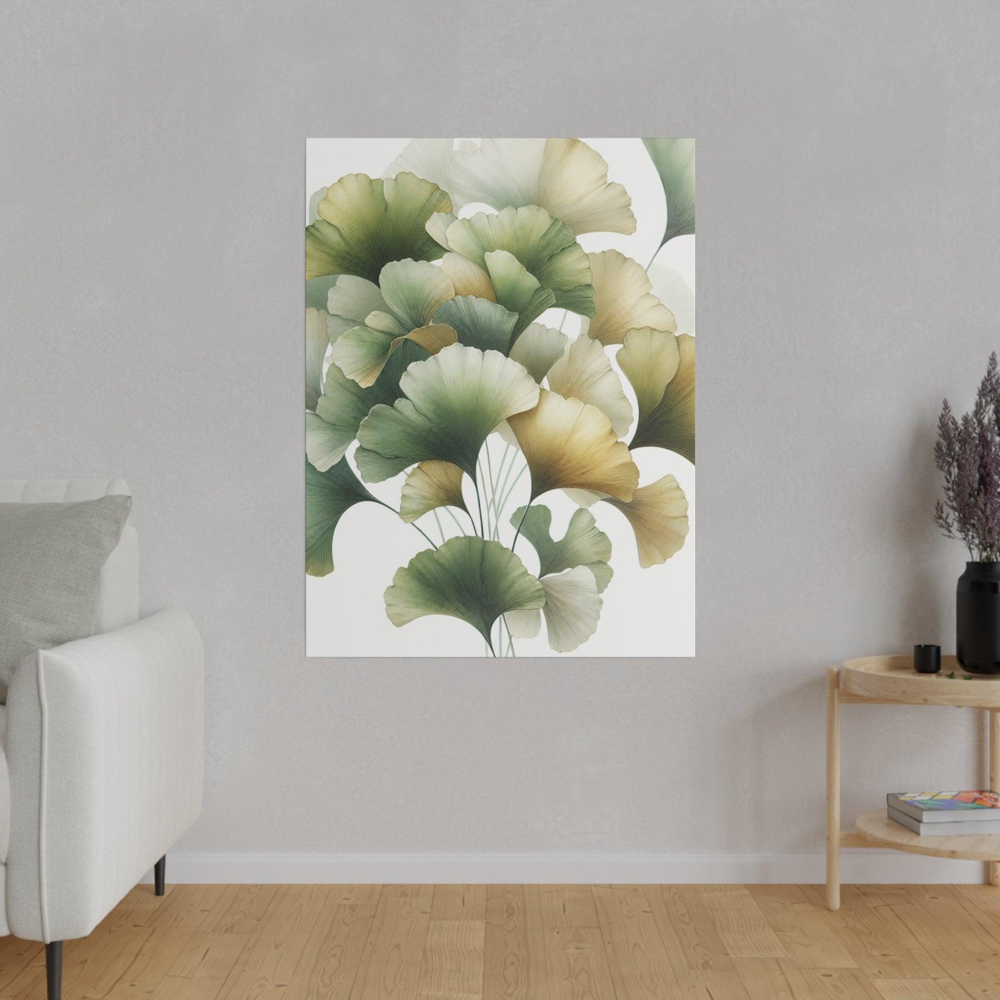 "Gingko Whispers - Exquisite Canvas Wall Art" - The Alice Gallery