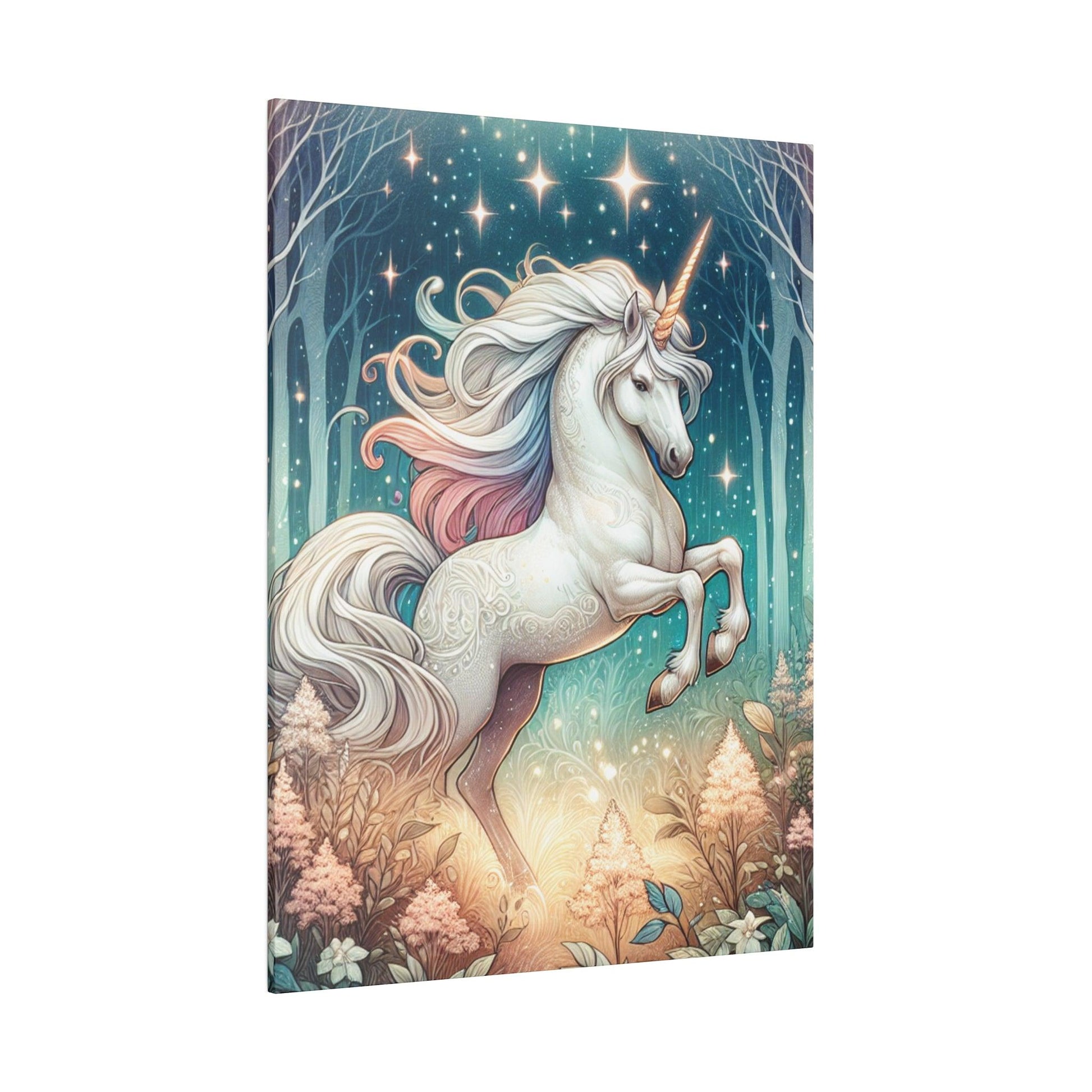 "Unicorn DreamScape: Enchanting Canvas Wall Art" - Canvas - The Alice Gallery