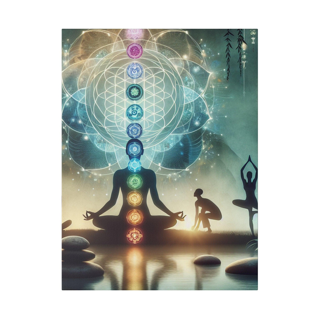 "Harmony in Motion: Yoga-Inspired Canvas Wall Art" - The Alice Gallery