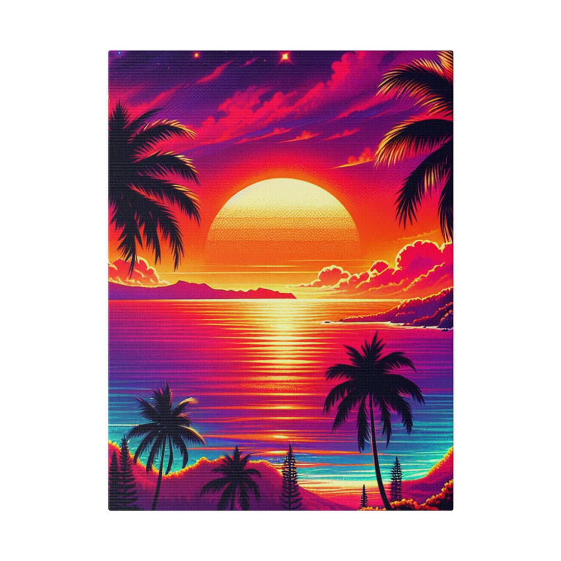 "Hawaii Harmony: Exquisite Canvas Wall Art" - Canvas - The Alice Gallery