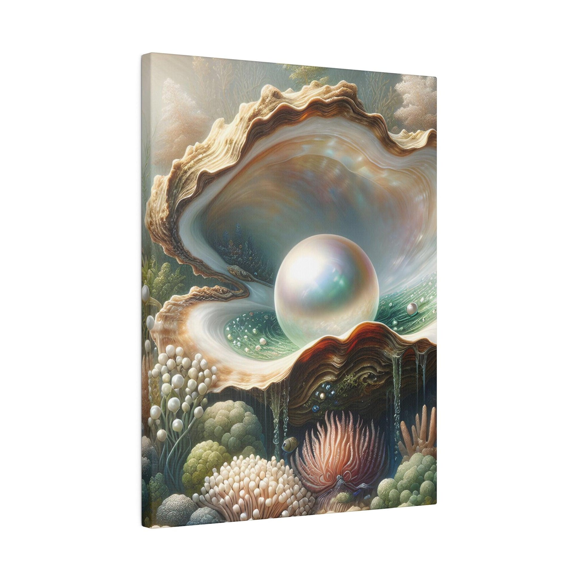 "Ocean’s Whisper: The Oyster Canvas Wall Art Collection" - The Alice Gallery
