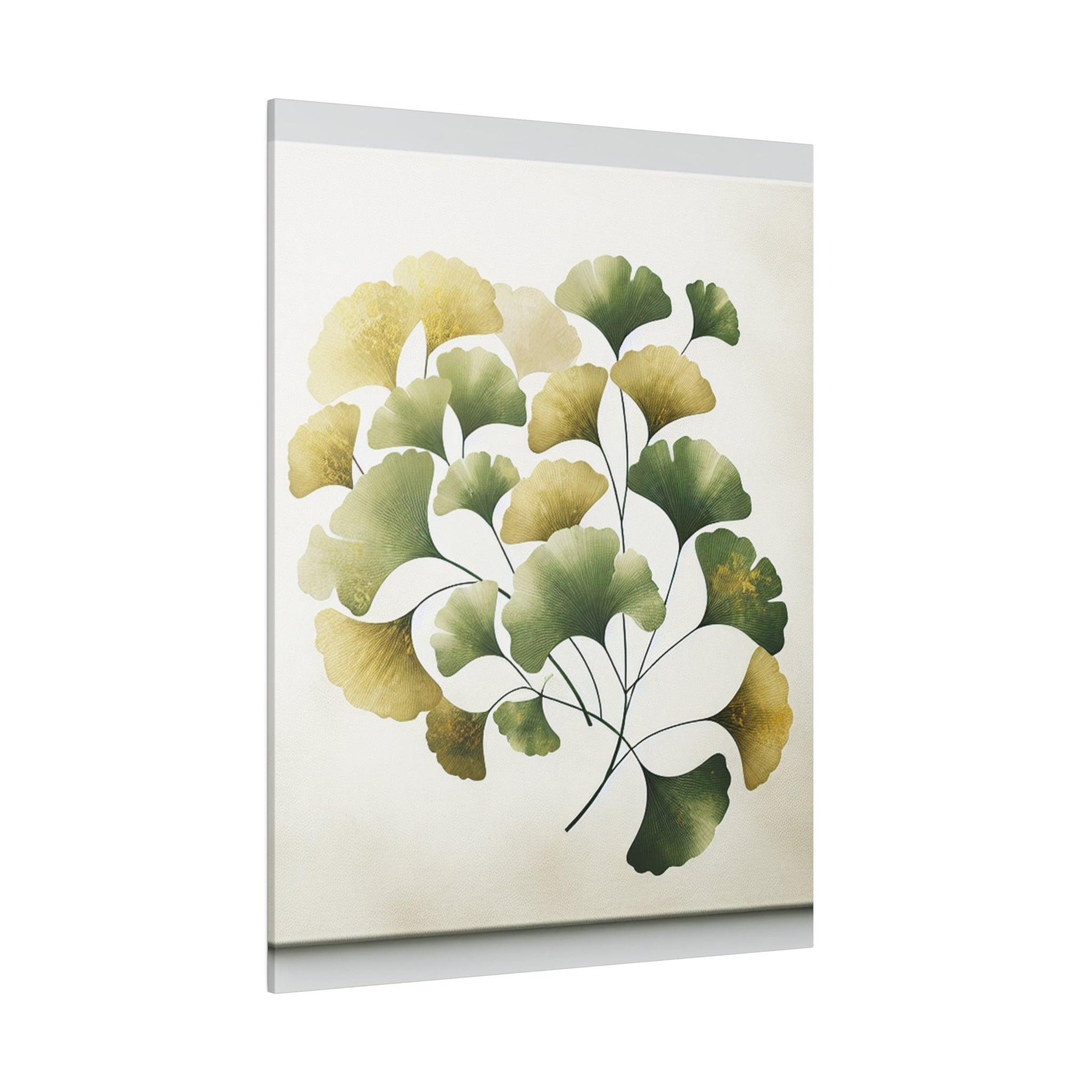 "Gingko Glory: Majestic Canvas Wall Art" - The Alice Gallery