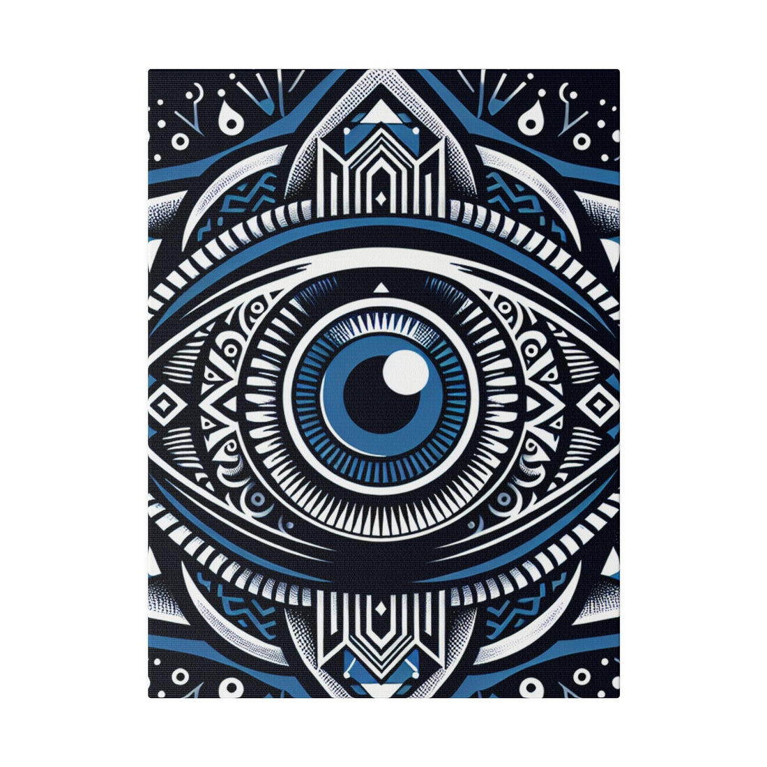 "Evasion of the Evil Eye: Mystical Canvas Wall Art" - Canvas - The Alice Gallery