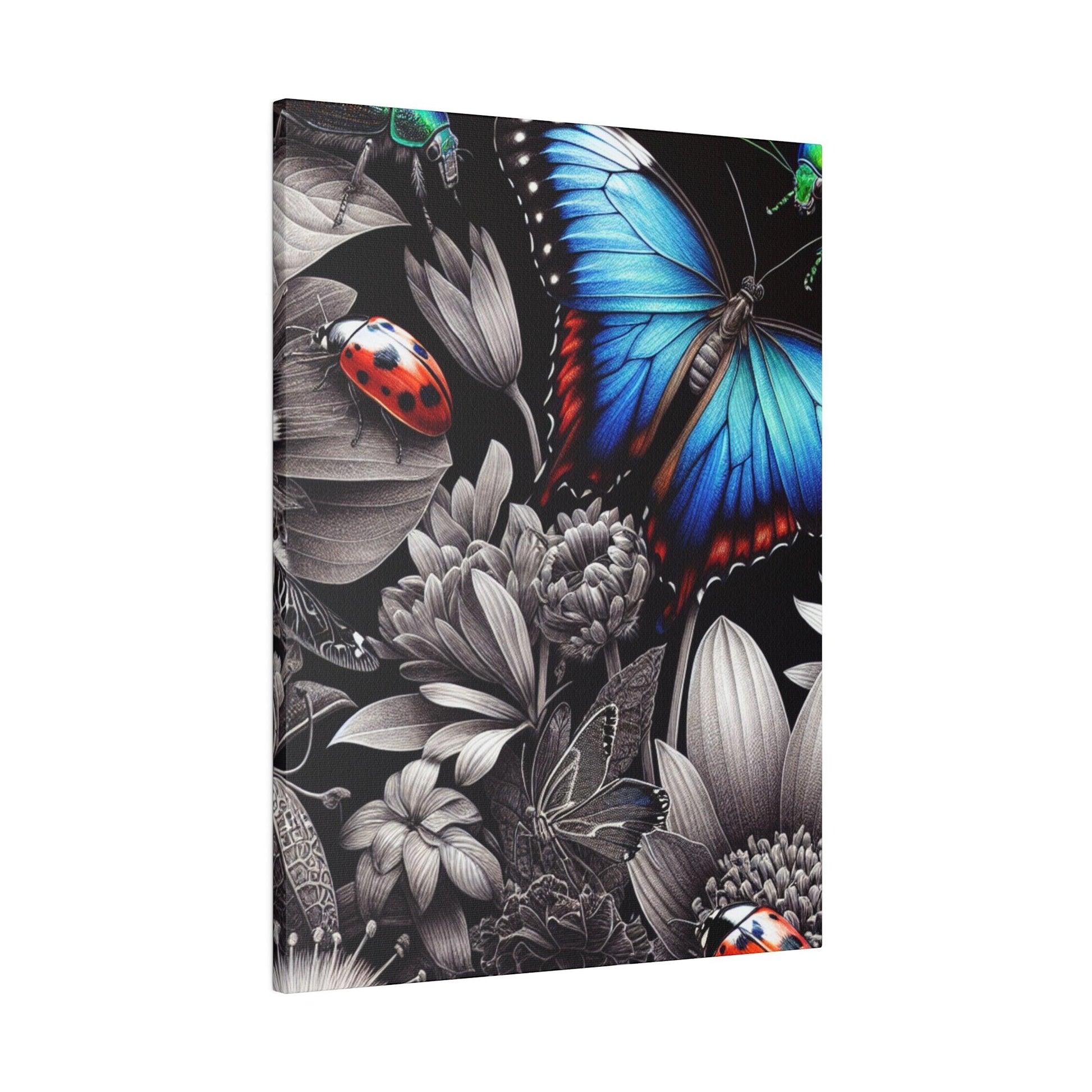 "Bug's Masterpiece: Exquisite Canvas Wall Art" - The Alice Gallery