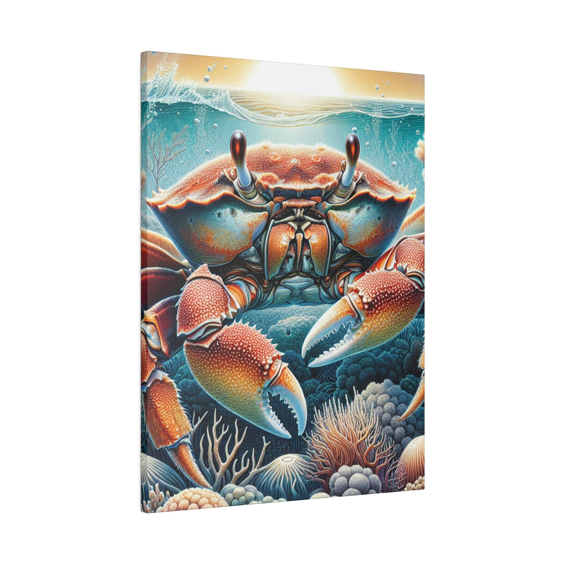 "Crab Cove Creations: Canvas Wall Art" - Canvas - The Alice Gallery