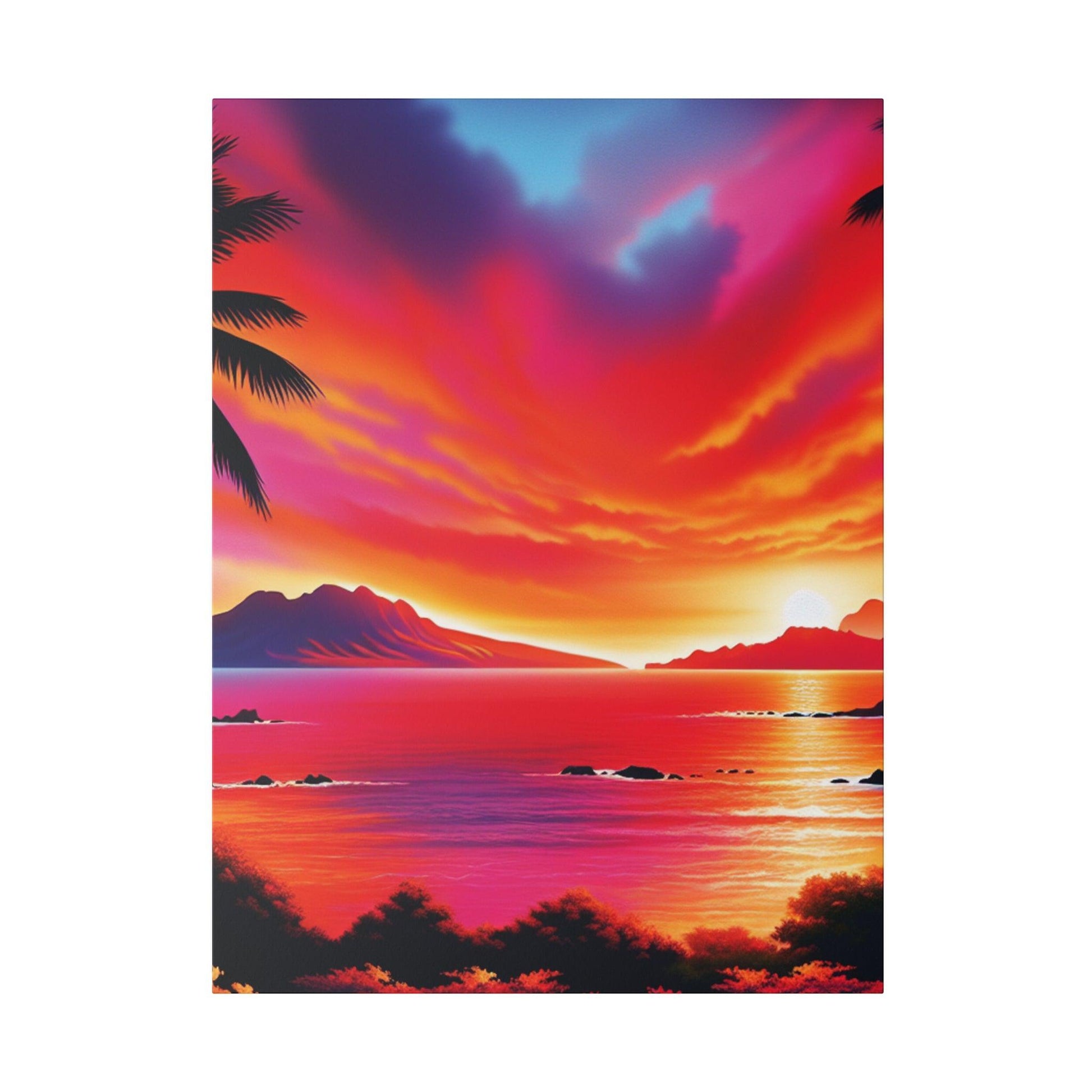 "Hawaii Serenity Vista - Canvas Wall Art" - Canvas - The Alice Gallery