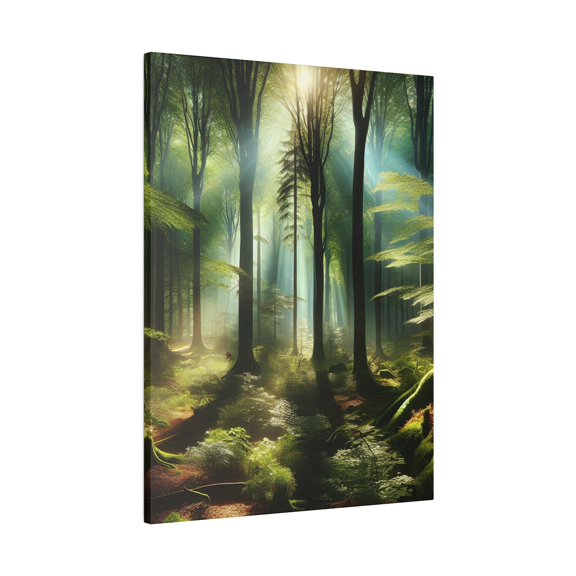 "Whispering Forest Dreamscape Canvas" - The Alice Gallery