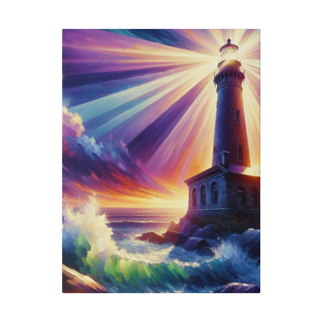 "Lighthouse Luminary Canvas Creations" - The Alice Gallery