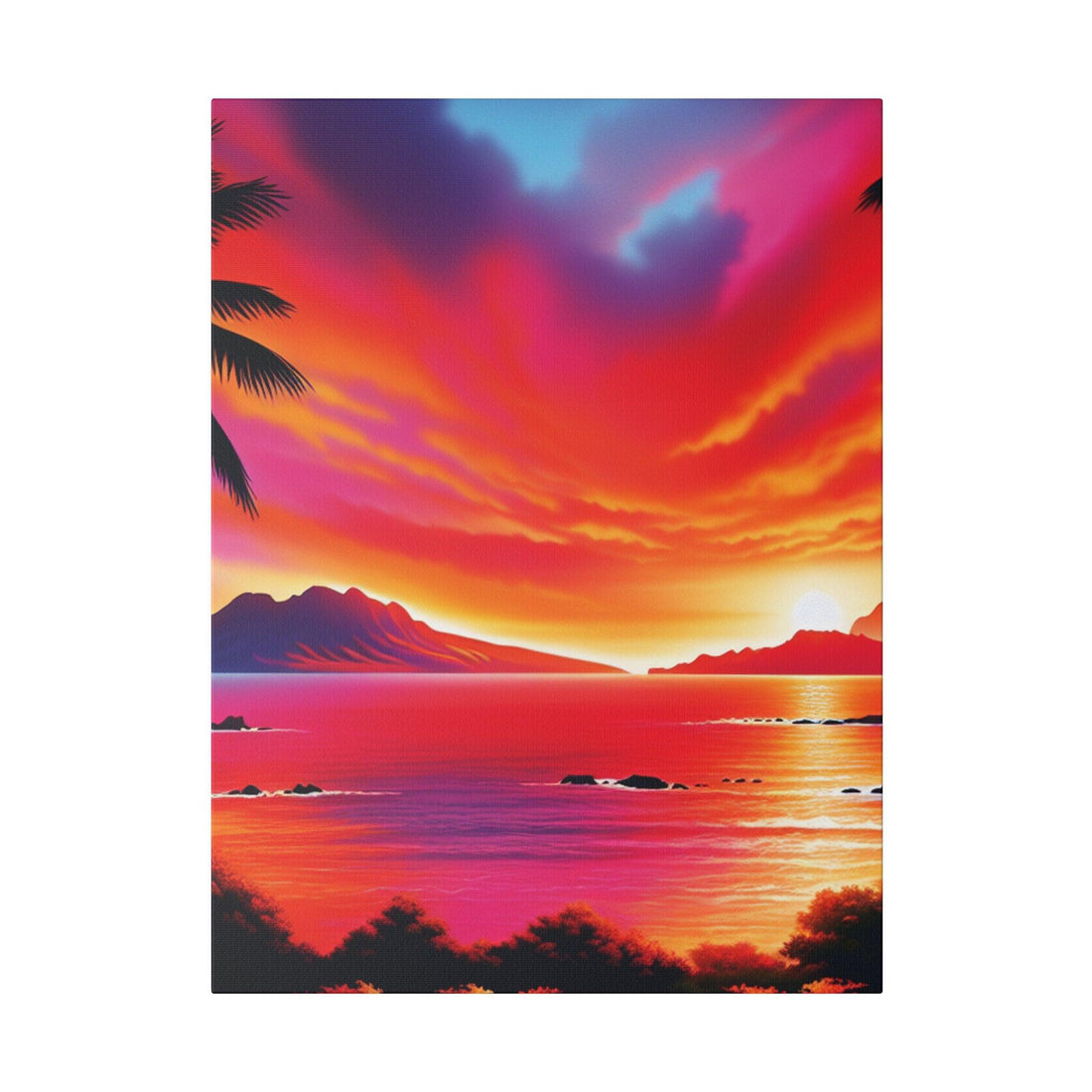 "Hawaii Serenity Vista - Canvas Wall Art" - Canvas - The Alice Gallery