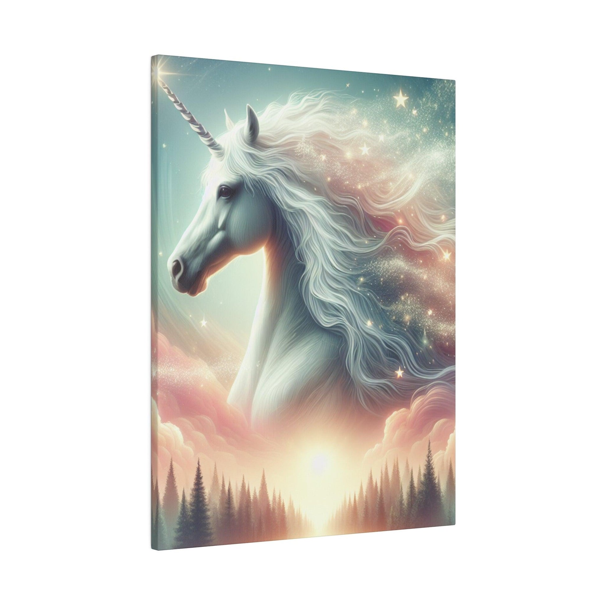 "Enchanted Unicorn Dreamscape Canvas Wall Art" - Canvas - The Alice Gallery