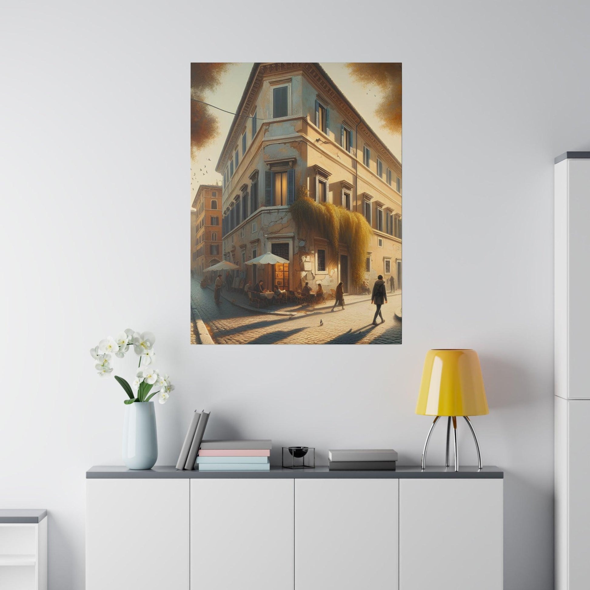 "Rome Emblazoned: Serenity in Canvas" - The Alice Gallery