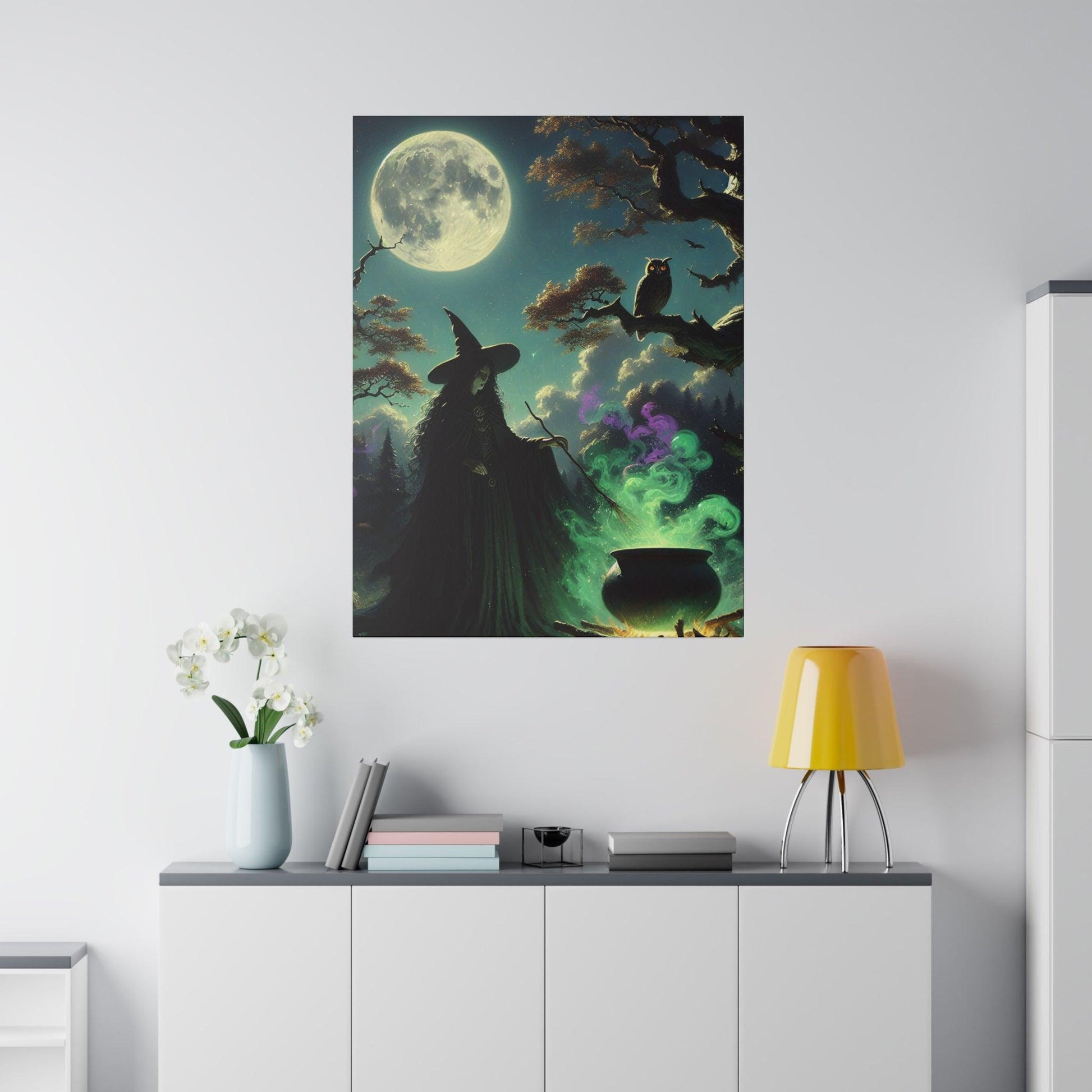 "Witchery Whispers" Canvas Wall Art - The Alice Gallery