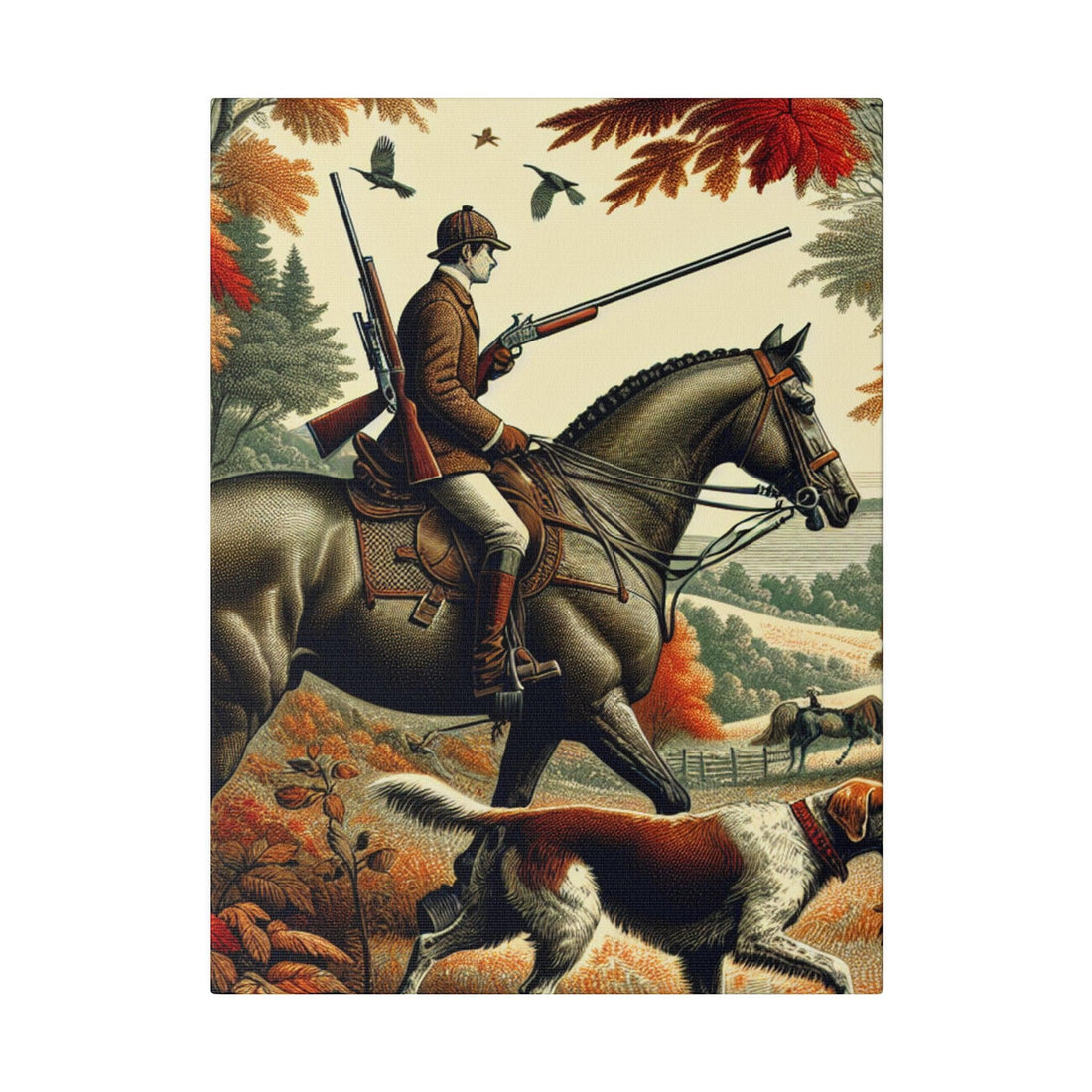 "Hunting Serenity: Canvas Wall Art" - The Alice Gallery