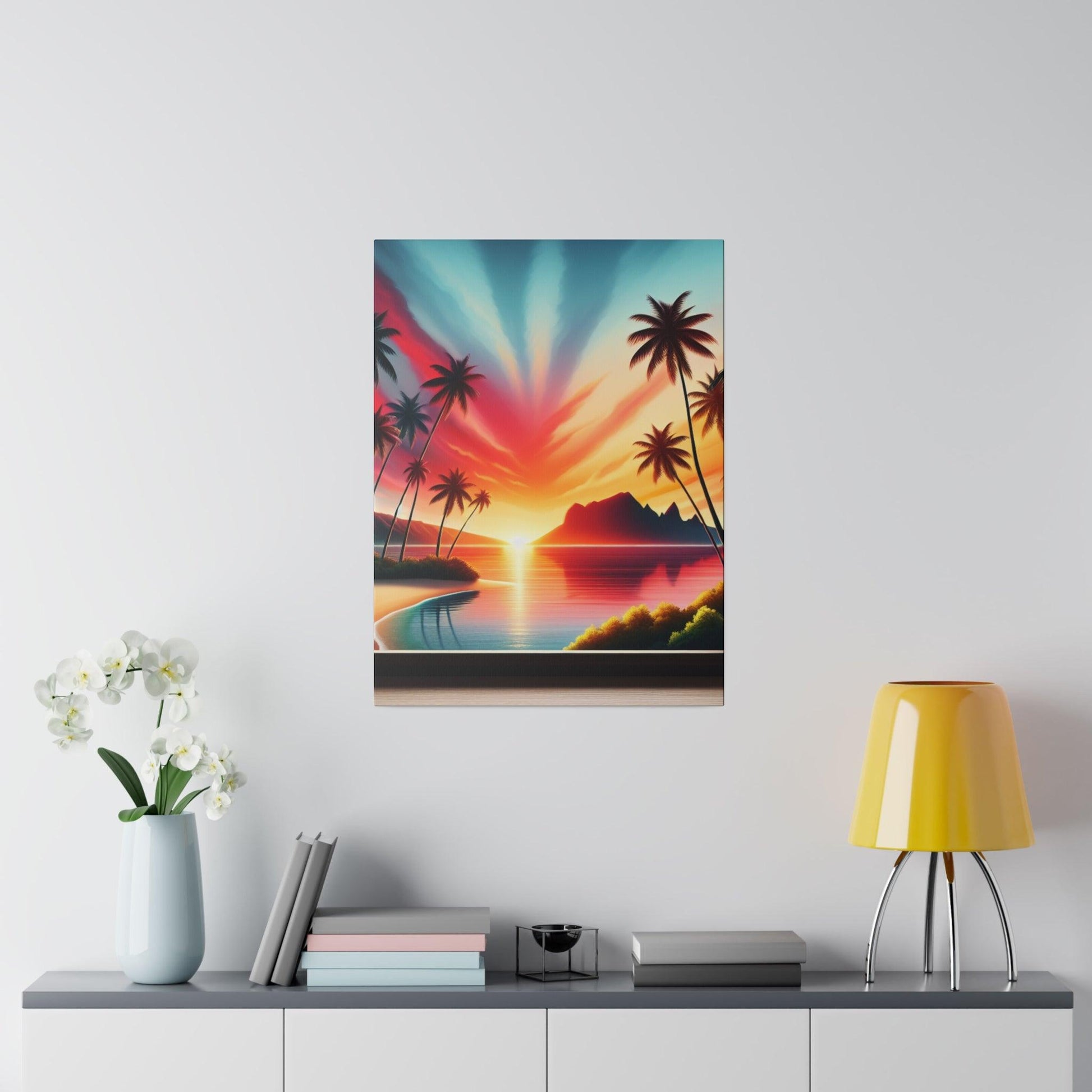 "Hawaii Bliss Embodied: An Ethereal Canvas Wall Art Collection" - Canvas - The Alice Gallery