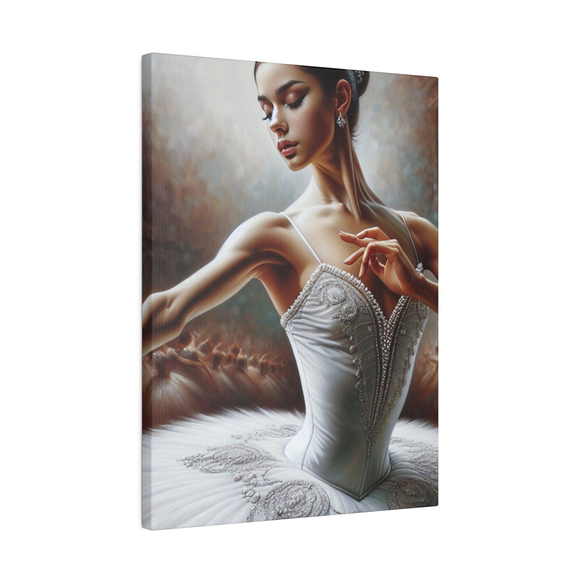 "Ballerina Brilliance: An Enchanting Canvas Wall Art" - The Alice Gallery
