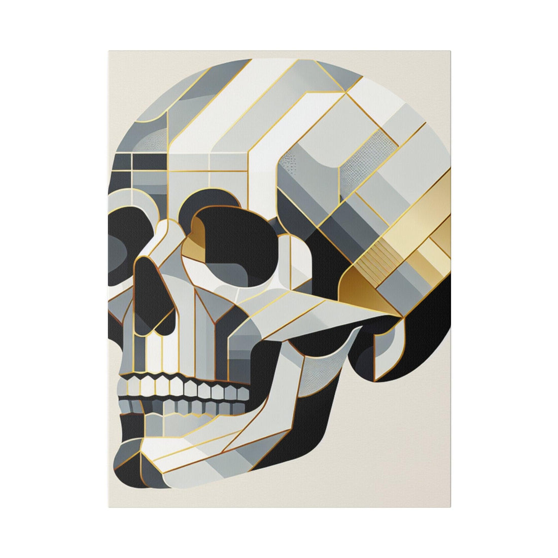 "Skull Symphony: A Breathtaking Canvas Wall Art Collection" - The Alice Gallery