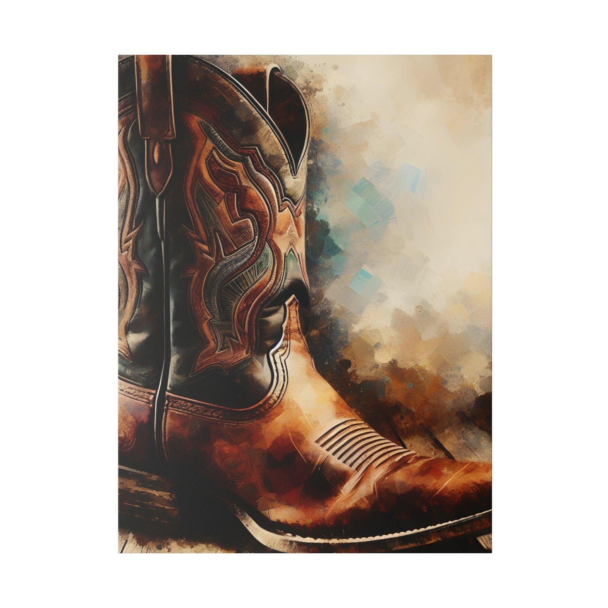"Stirrup Stories: The Cowboy Boots Canvas Odyssey" - The Alice Gallery