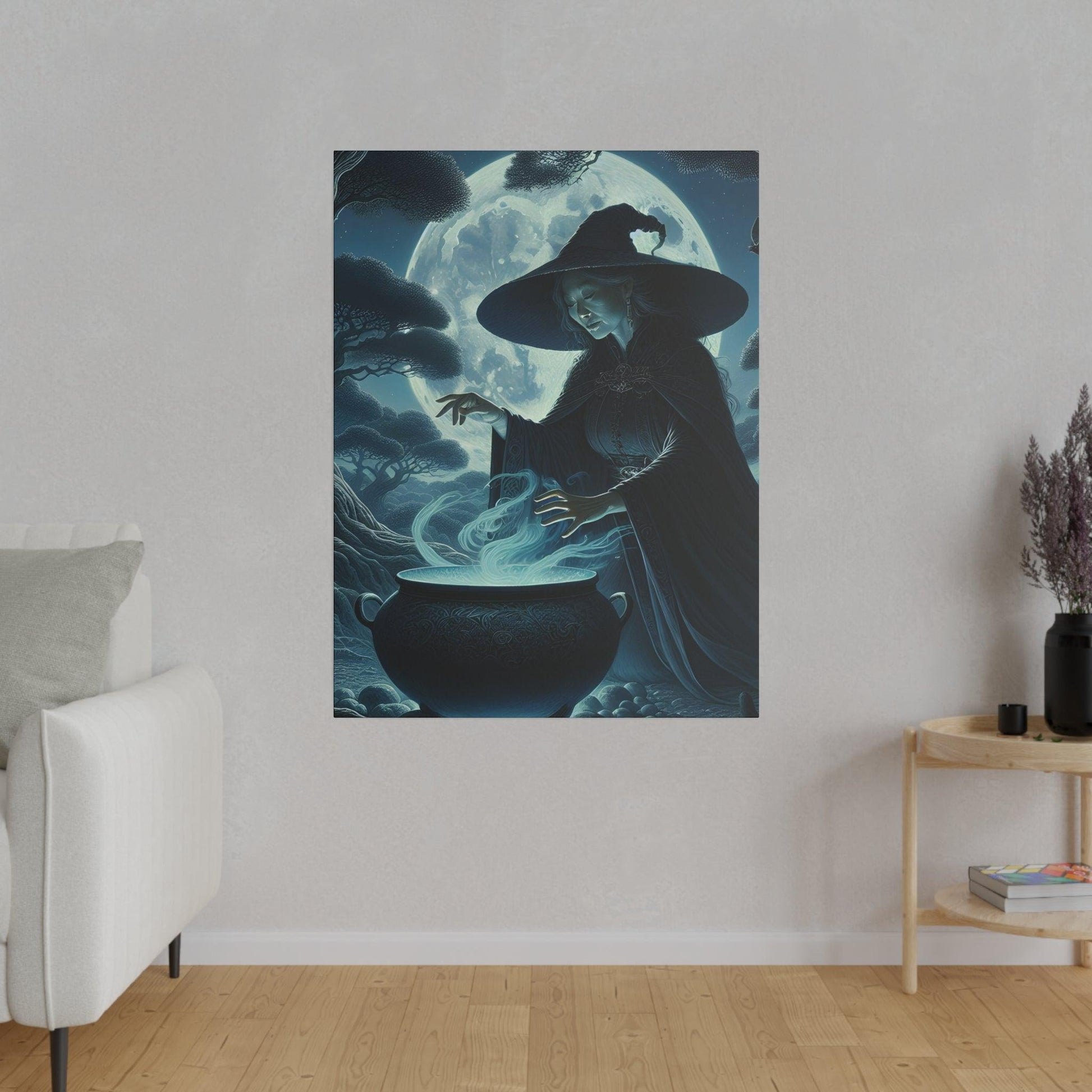 "Witch’s Whisper Canvas Wall Art" - The Alice Gallery