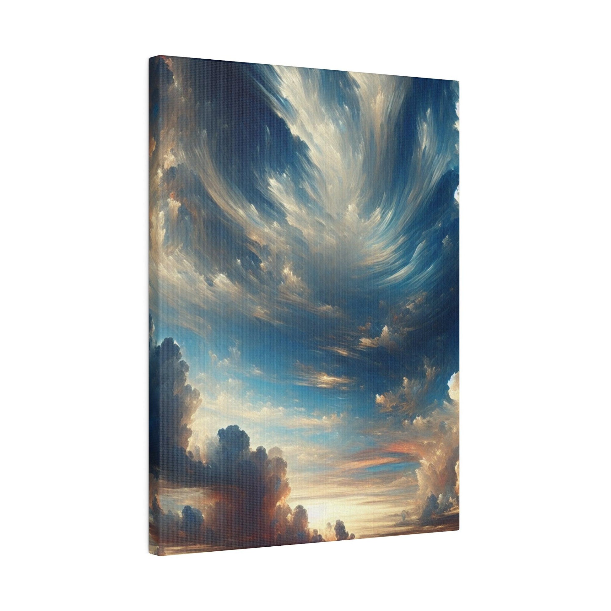 "Clouded Cascades: A Serene Symphony in Sky" - The Alice Gallery