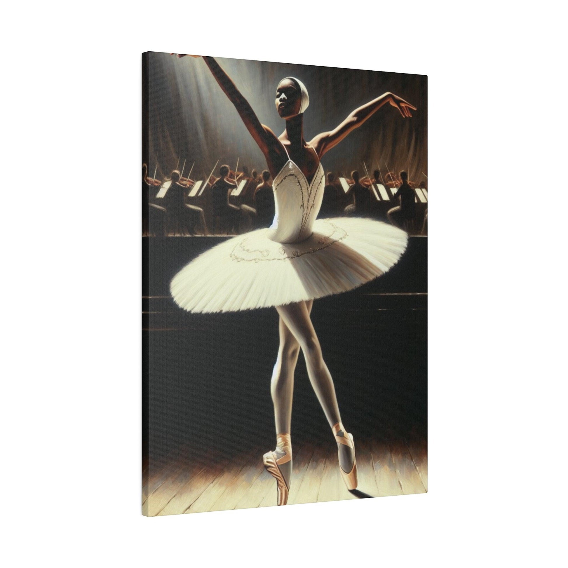 "Ballerina Grace Elegance: Canvas Wall Art" - The Alice Gallery